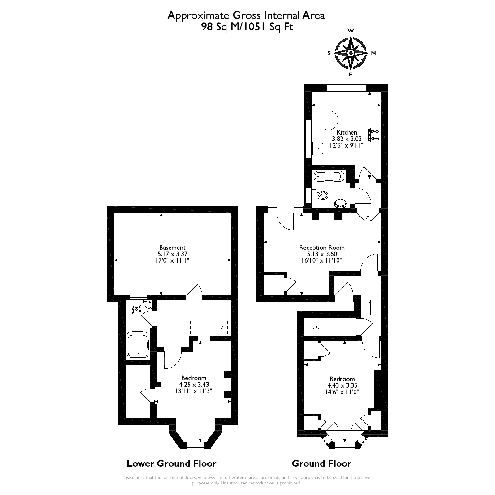 2 Bedrooms Flat for sale in Victoria Road, Guildford GU1