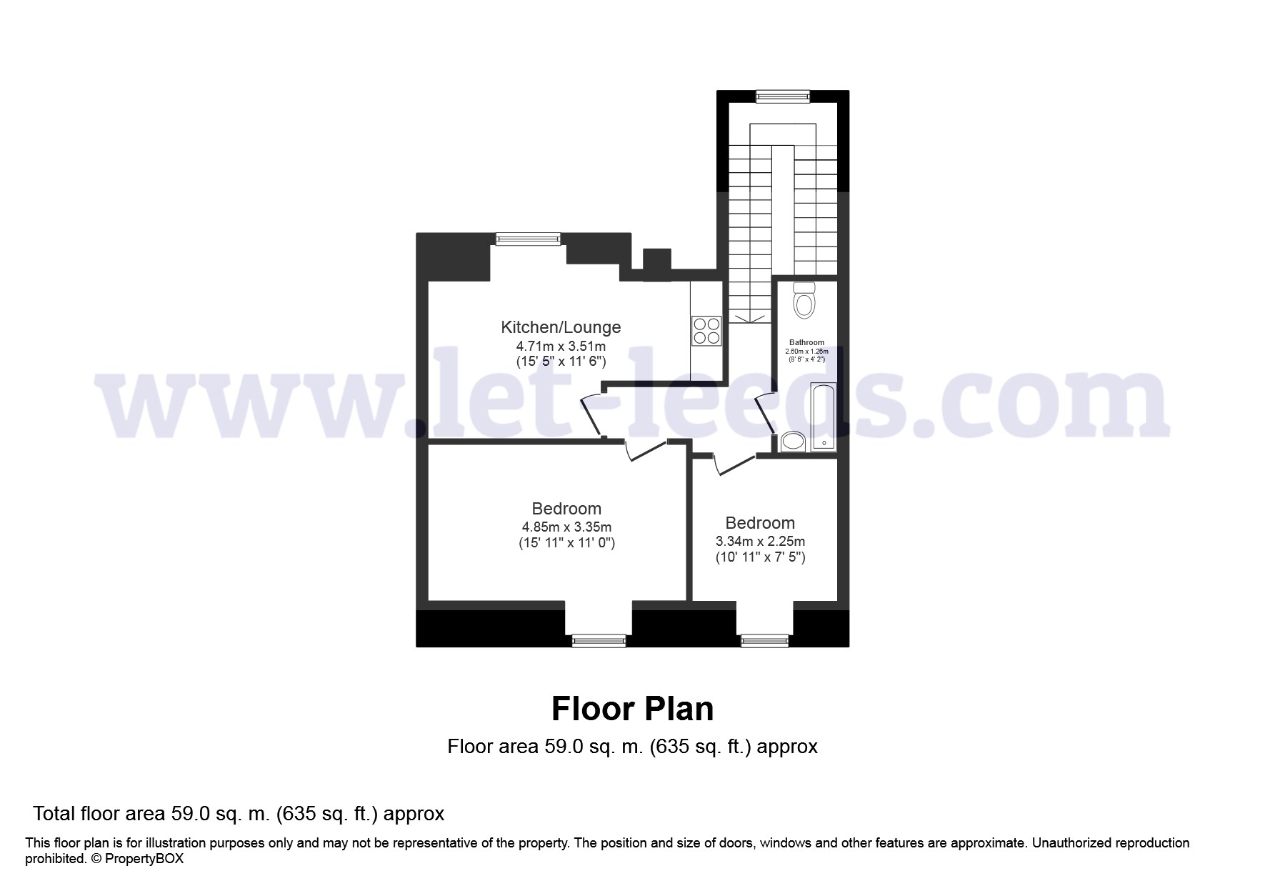 2 Bedrooms Flat to rent in Hanover Square, Leeds LS3