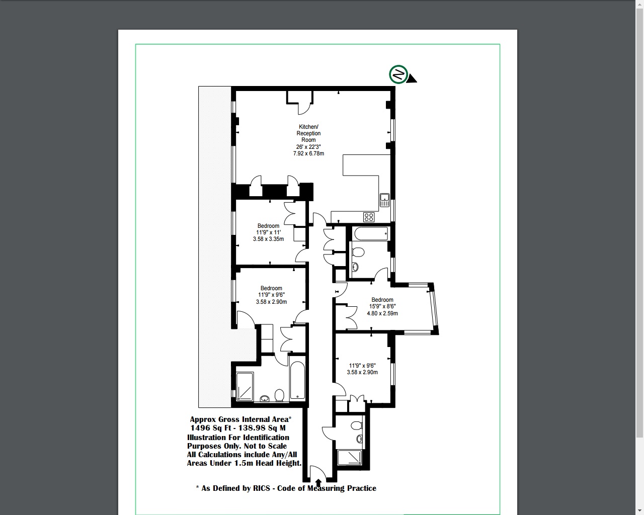 4 Bedrooms Flat to rent in Merchant Square, East Harbet Road, London W2