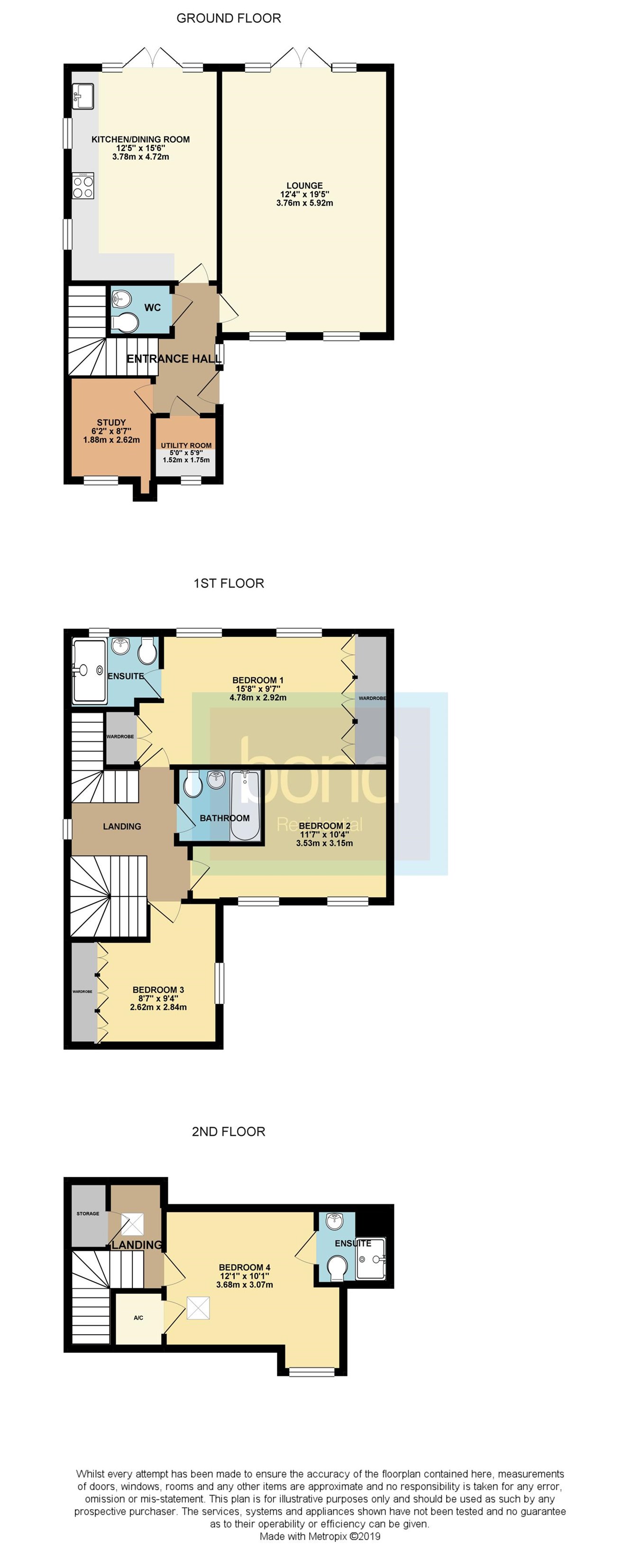 4 Bedrooms End terrace house for sale in Usborne Mews, Writtle, Chelmsford CM1