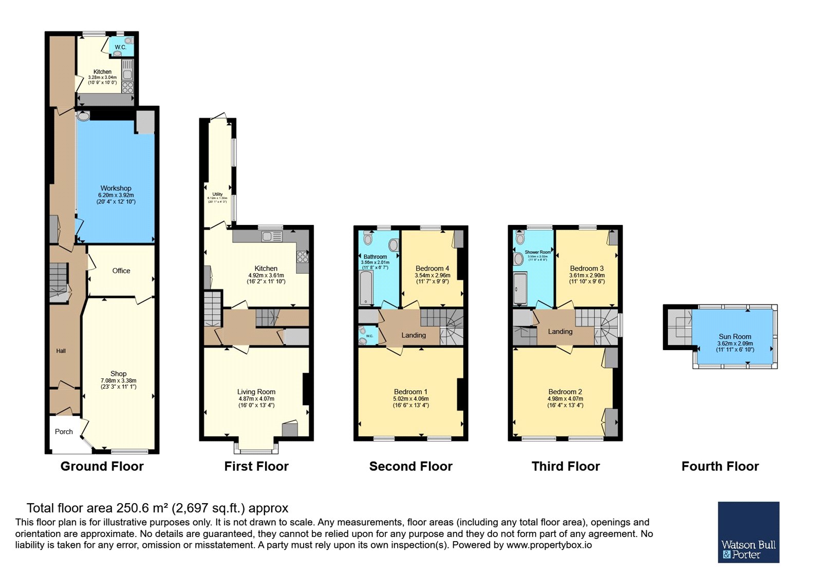 61, High Street, Isle of Wight floorplan