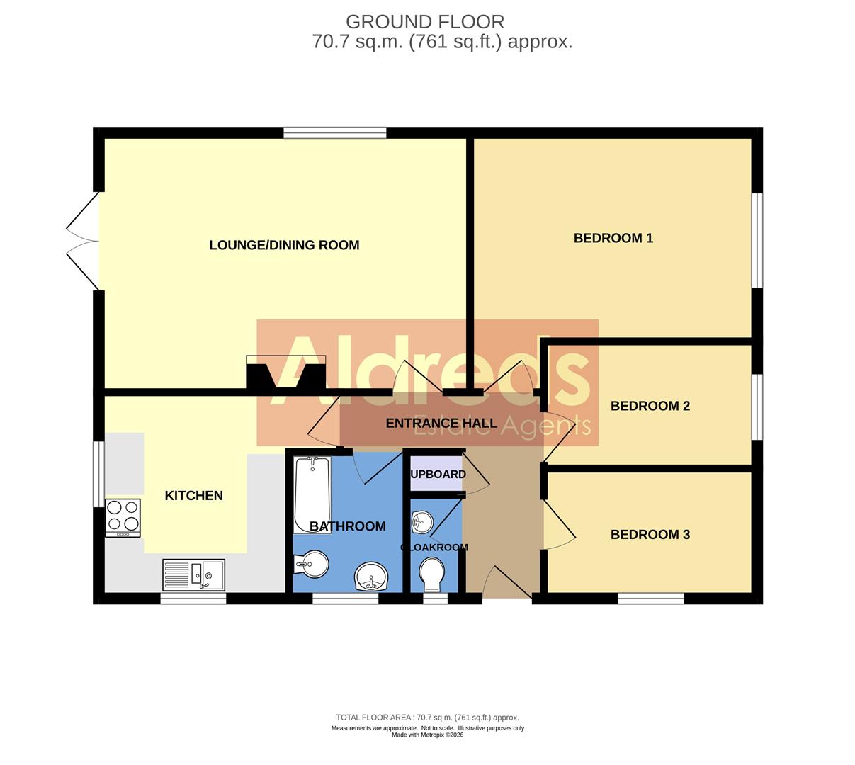 9, Covent Garden Road, Great Yarmouth floorplan