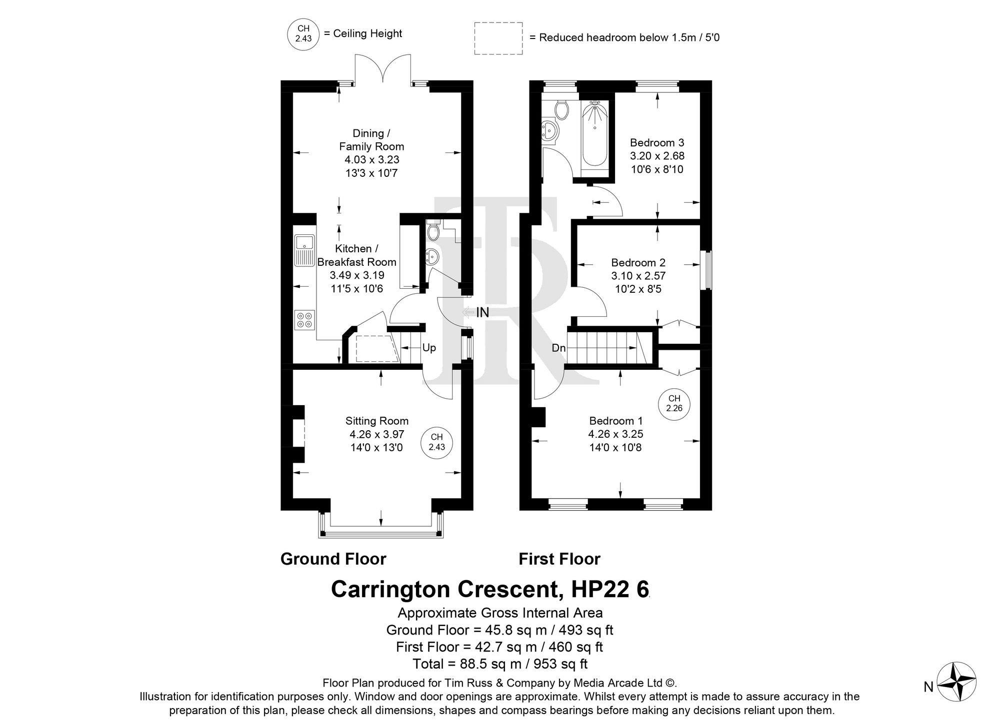 9 Carrington Crescent, Aylesbury floorplan