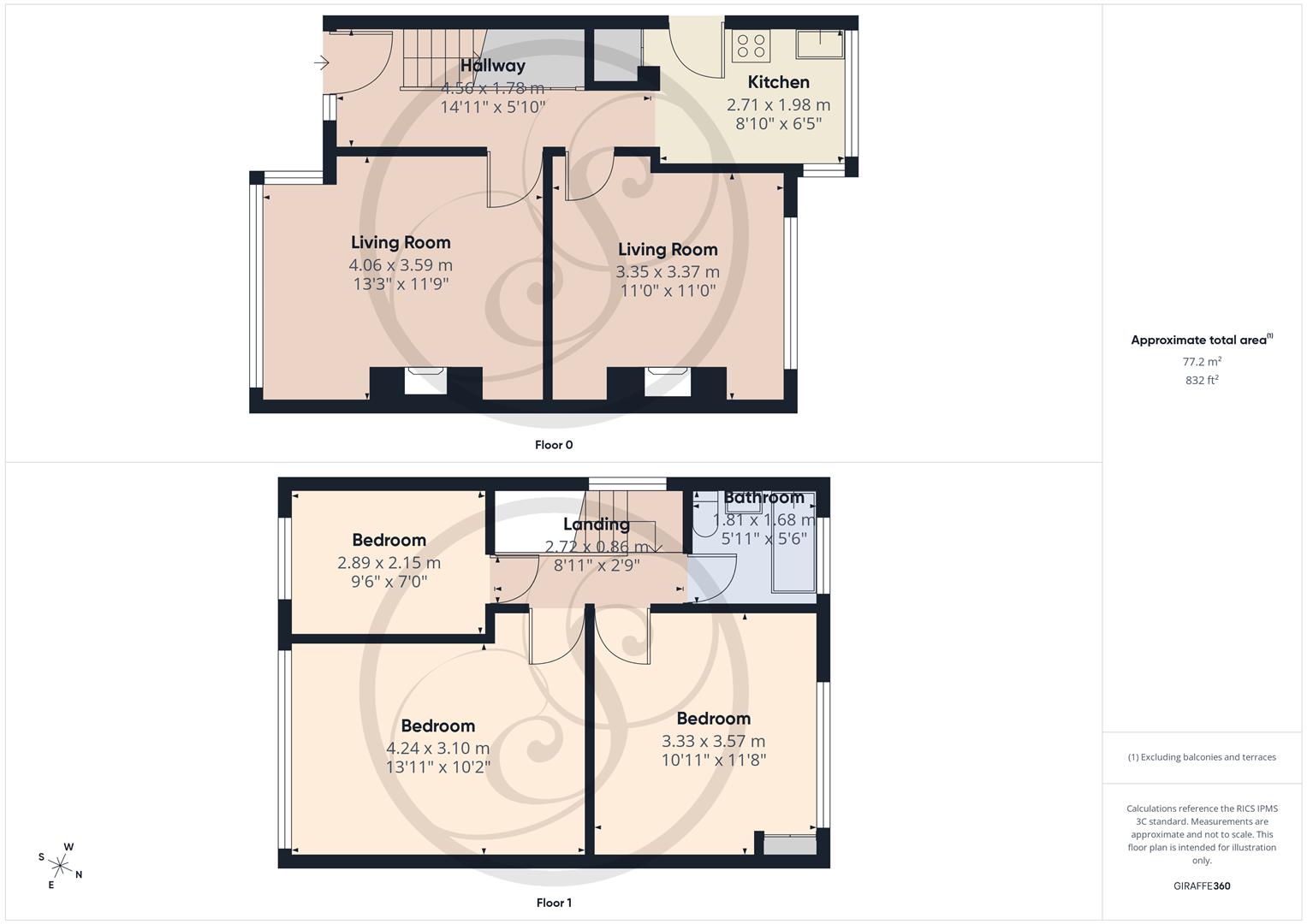 Grange Park Crescent, Leeds floorplan