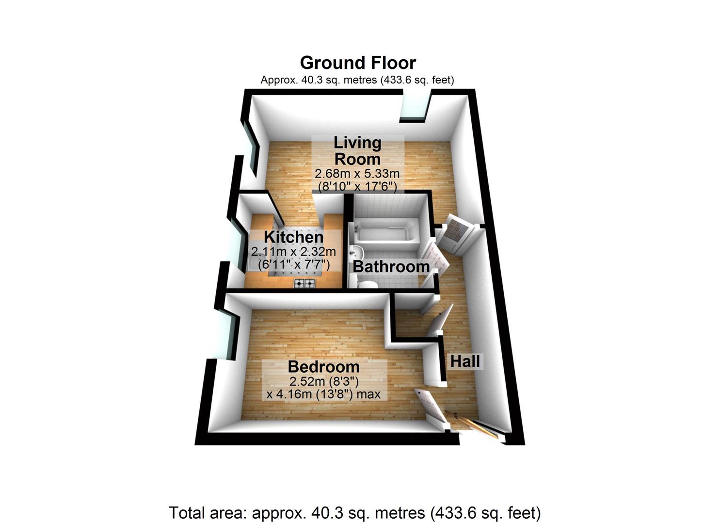 14, Oak Field Road, Hereford floorplan