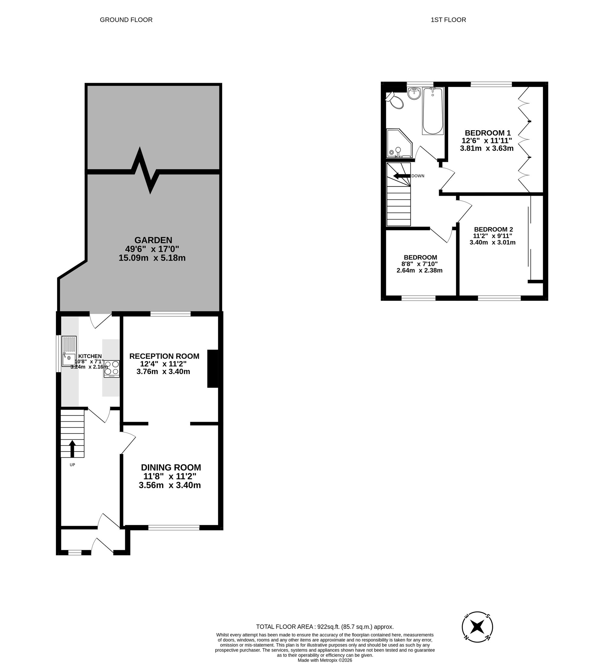 64 Kingston Road, High Wycombe floorplan