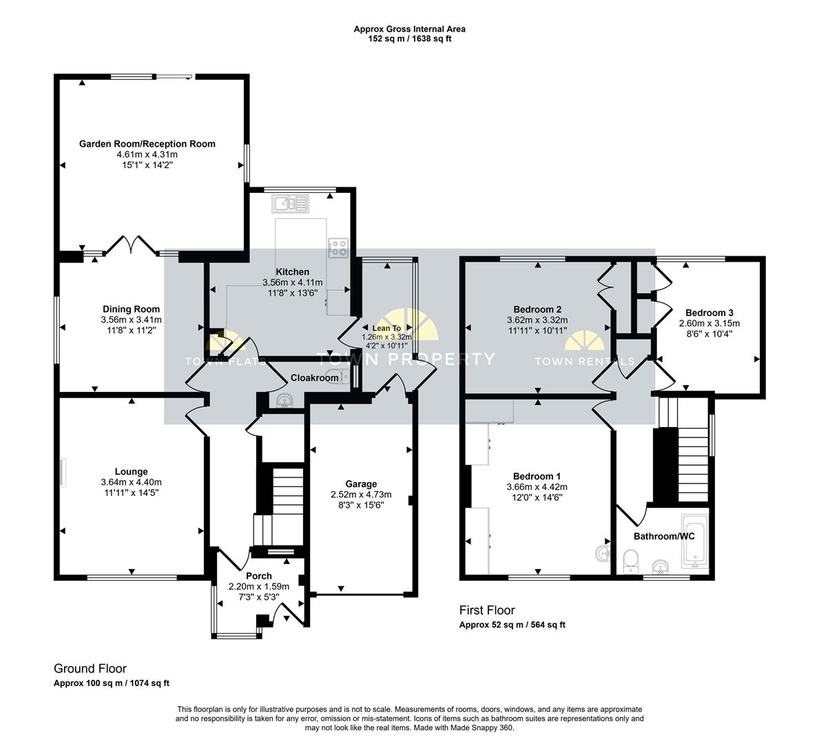 105, Baldwin Avenue, Eastbourne floorplan