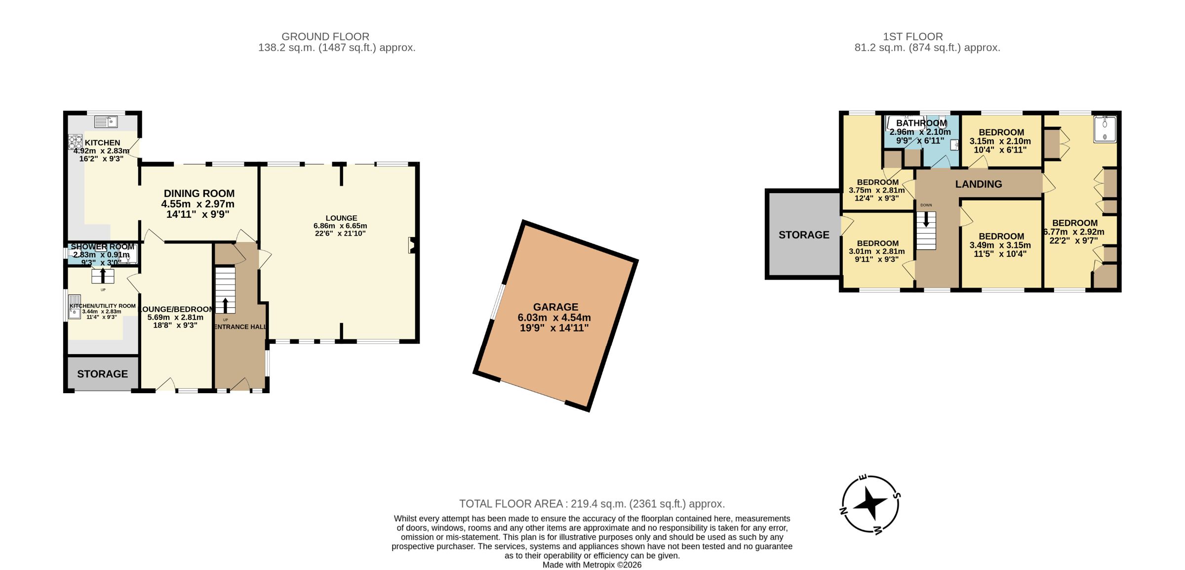 139 Dartmouth Road, Paignton floorplan
