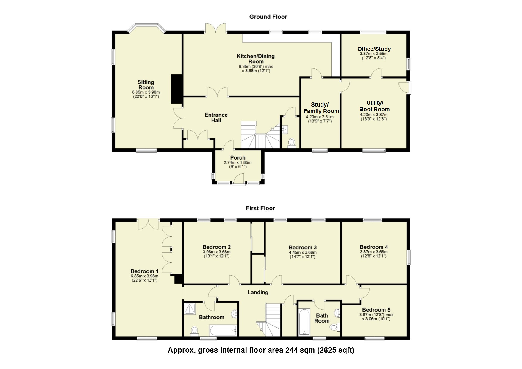 5 Bedrooms Detached house for sale in Dungate Lane, Balsham, Cambridge CB21