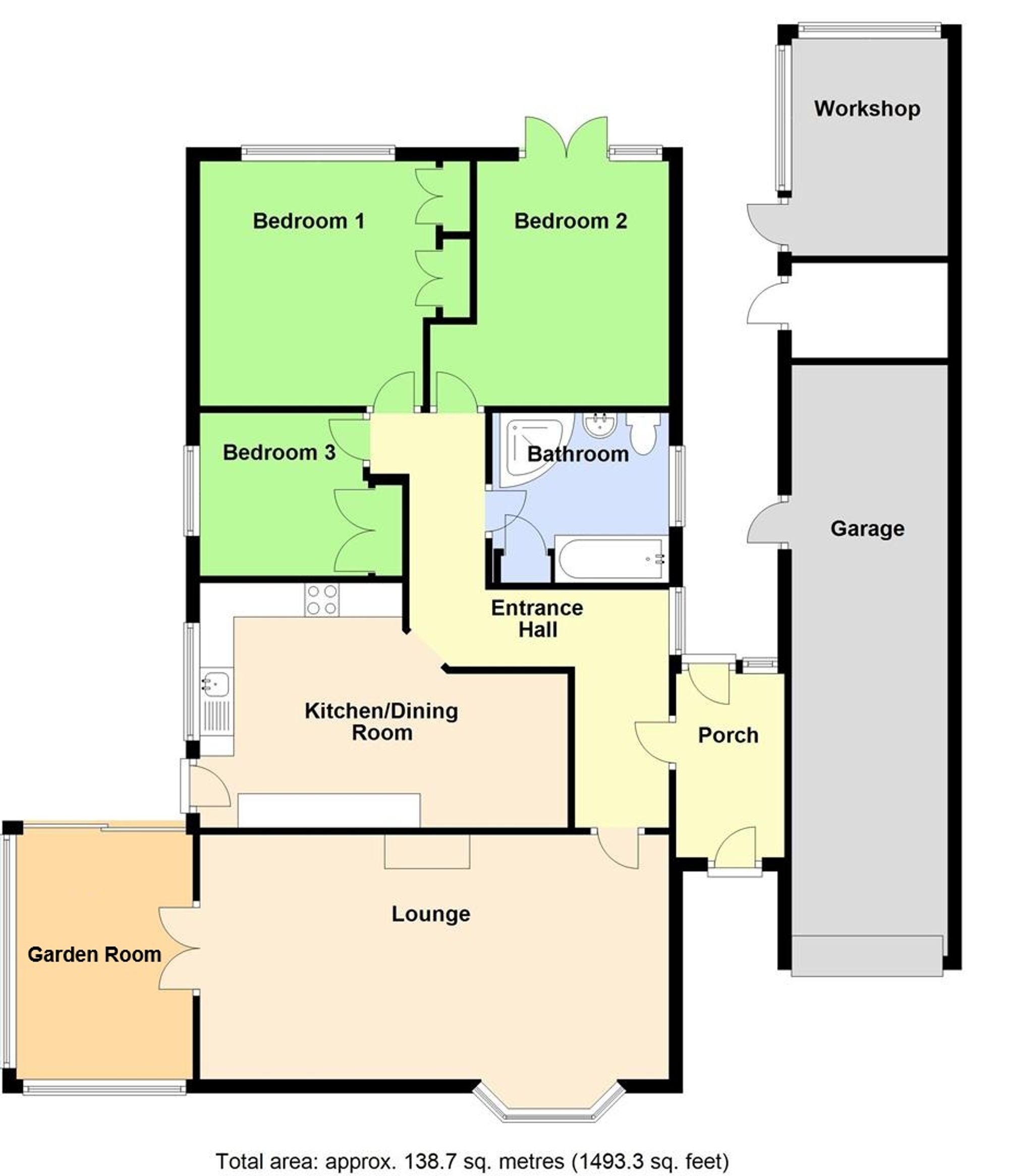 10 Station Road, Spilsby floorplan