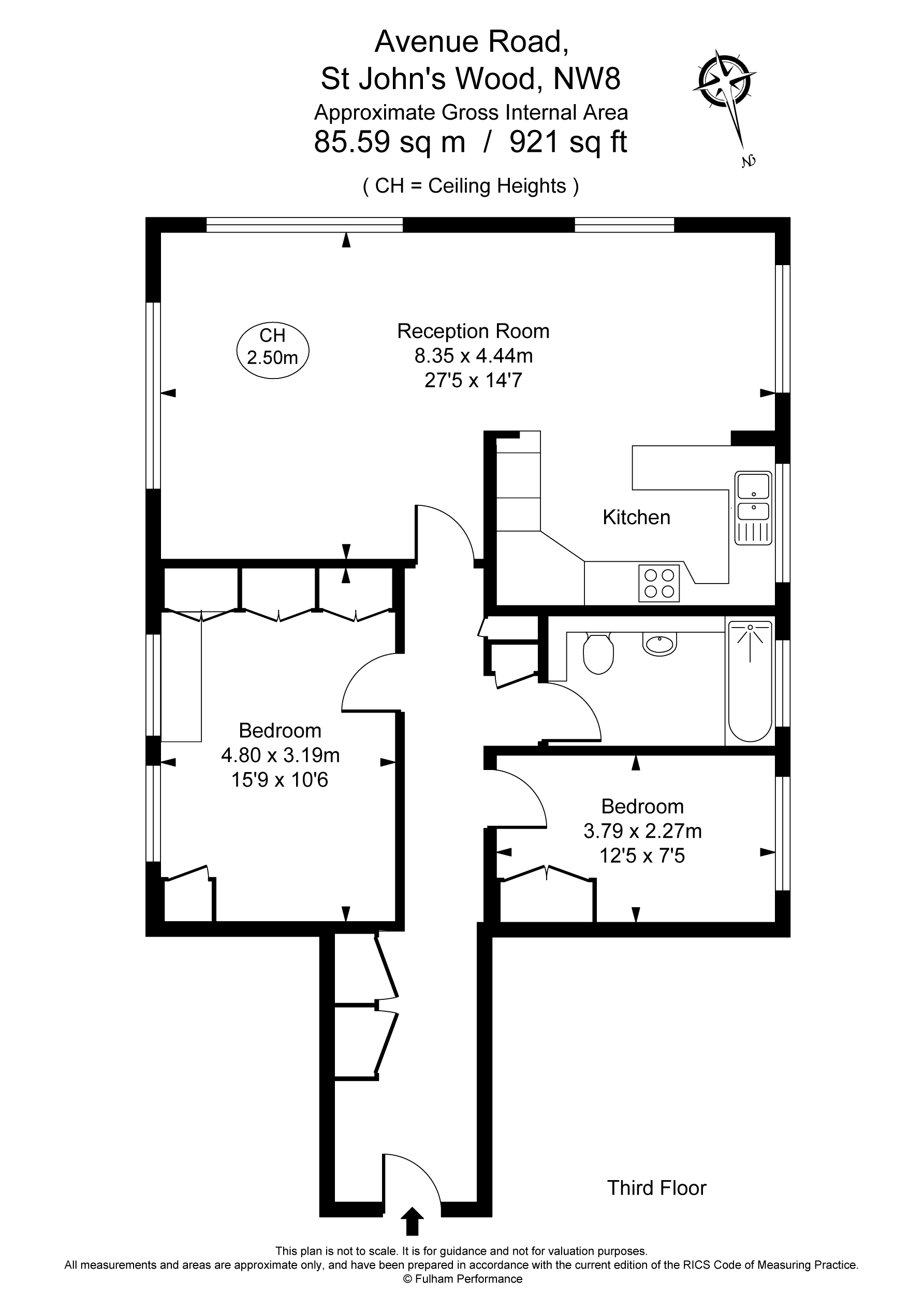 2 Bedrooms Flat to rent in Avenue Road, St John's Wood NW8