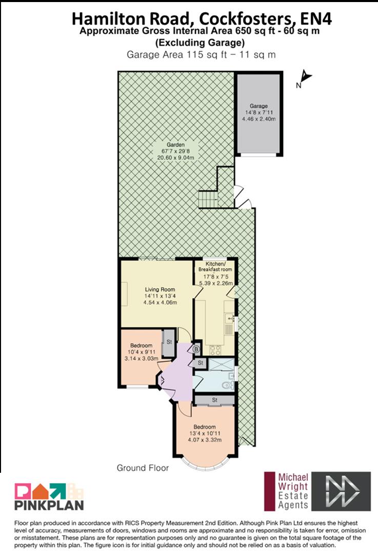 19, Hamilton Road, Cockfosters floorplan