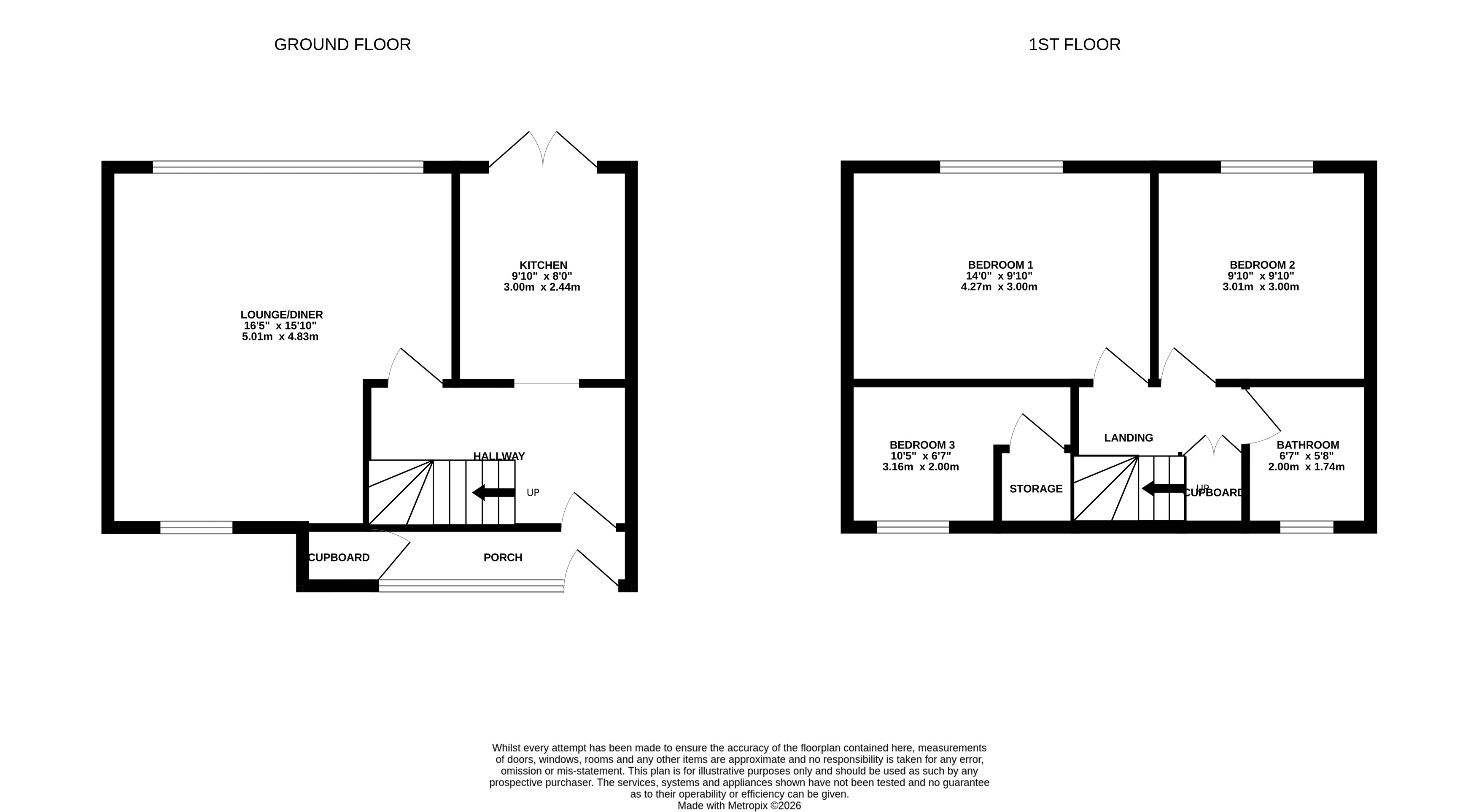 37, Starthe Bank, Heanor floorplan