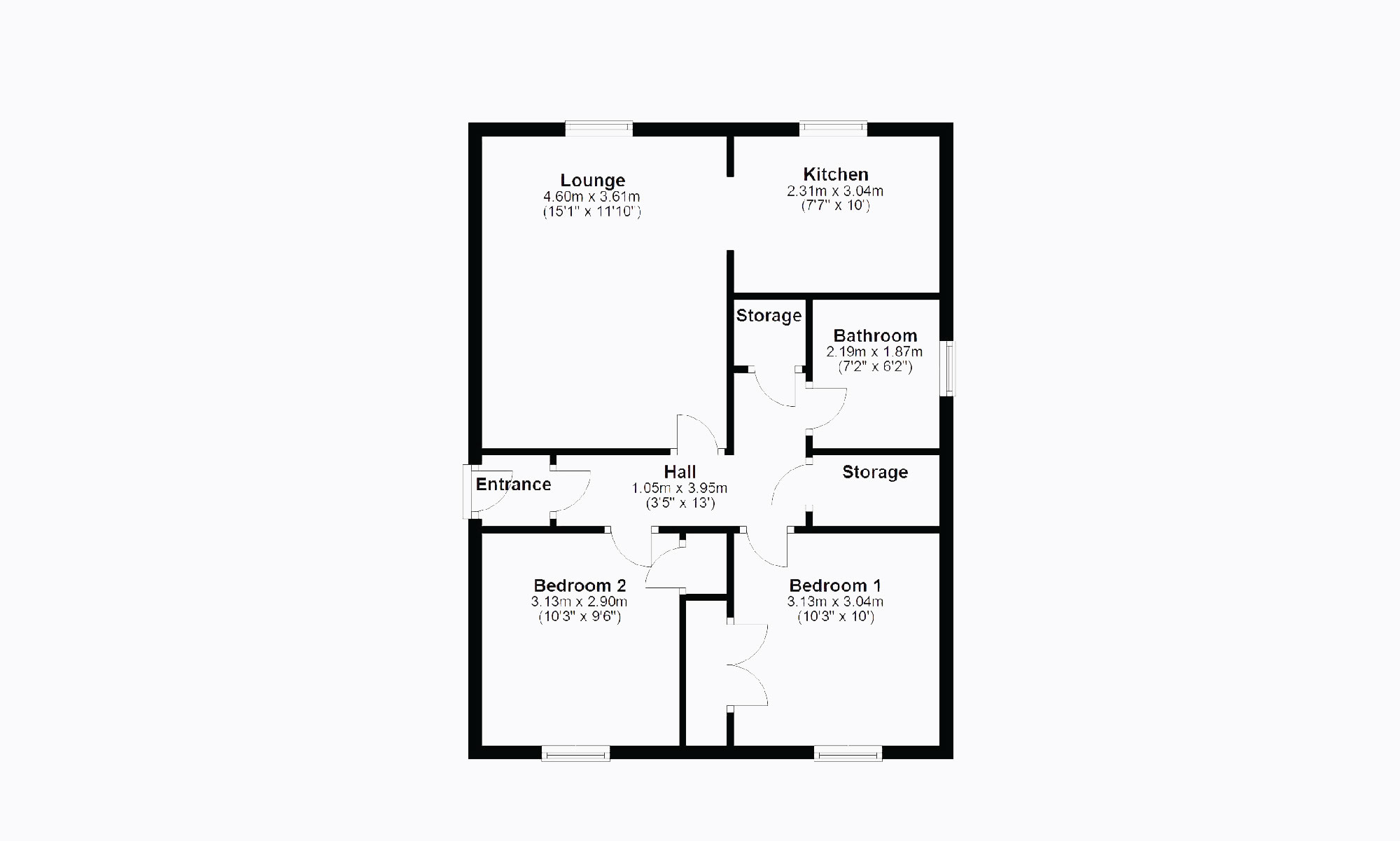 2 Bedrooms Flat for sale in Earnbank, Bridge Of Earn, Perthshire PH2