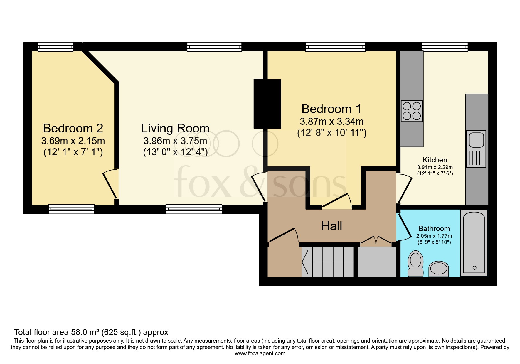 South Street, Lancing floorplan