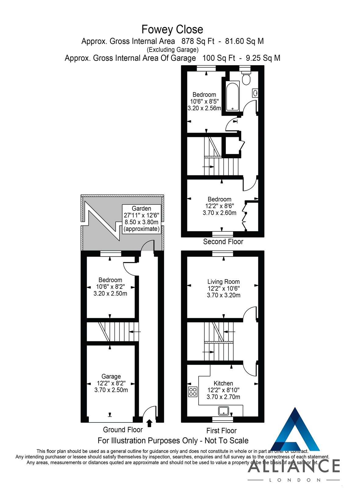 27, Fowey Close, London floorplan