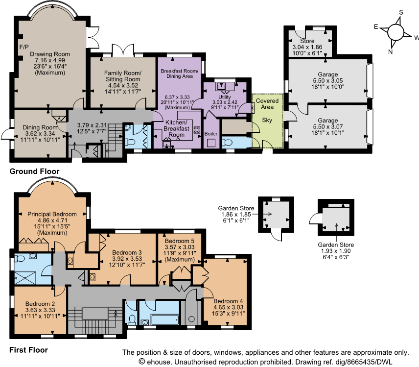 Kirklands,, Derby Road, Surrey floorplan
