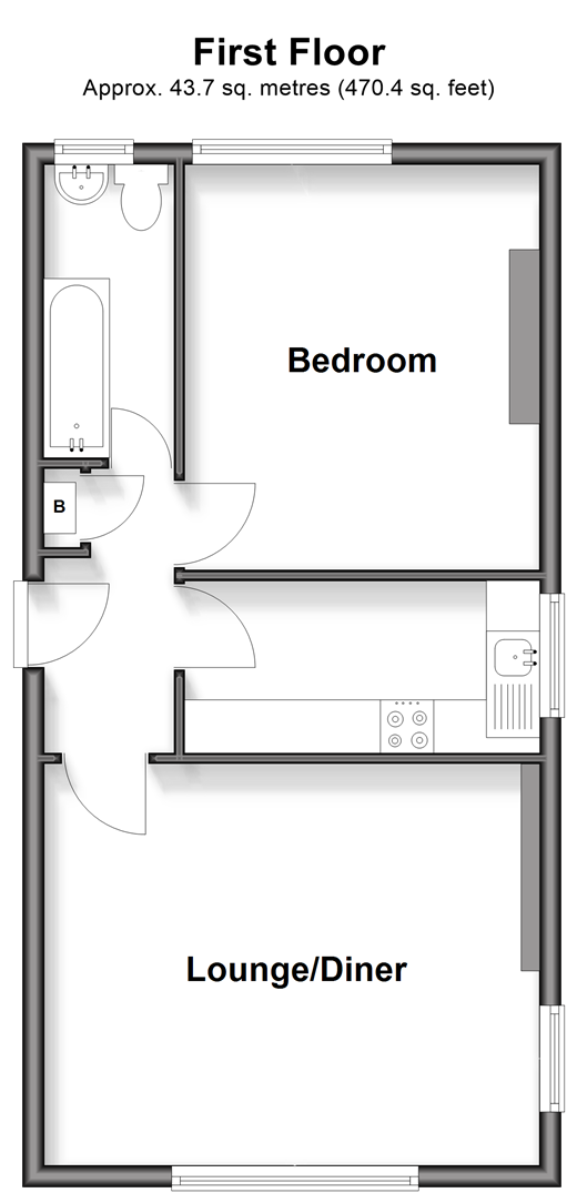 Stanford Road, Brighton floorplan