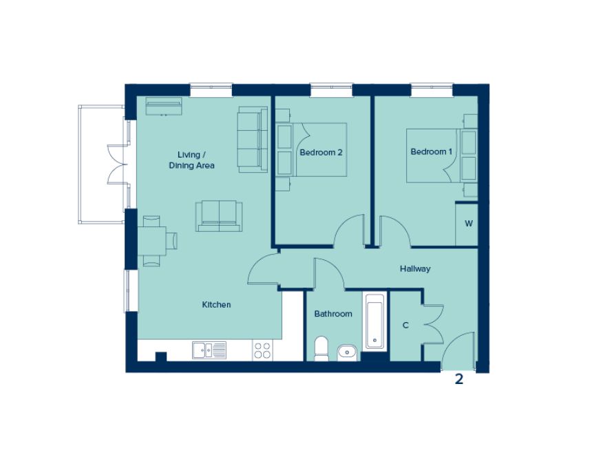 5, New Estates Roads Off Biggs Lane, Arborfield floorplan