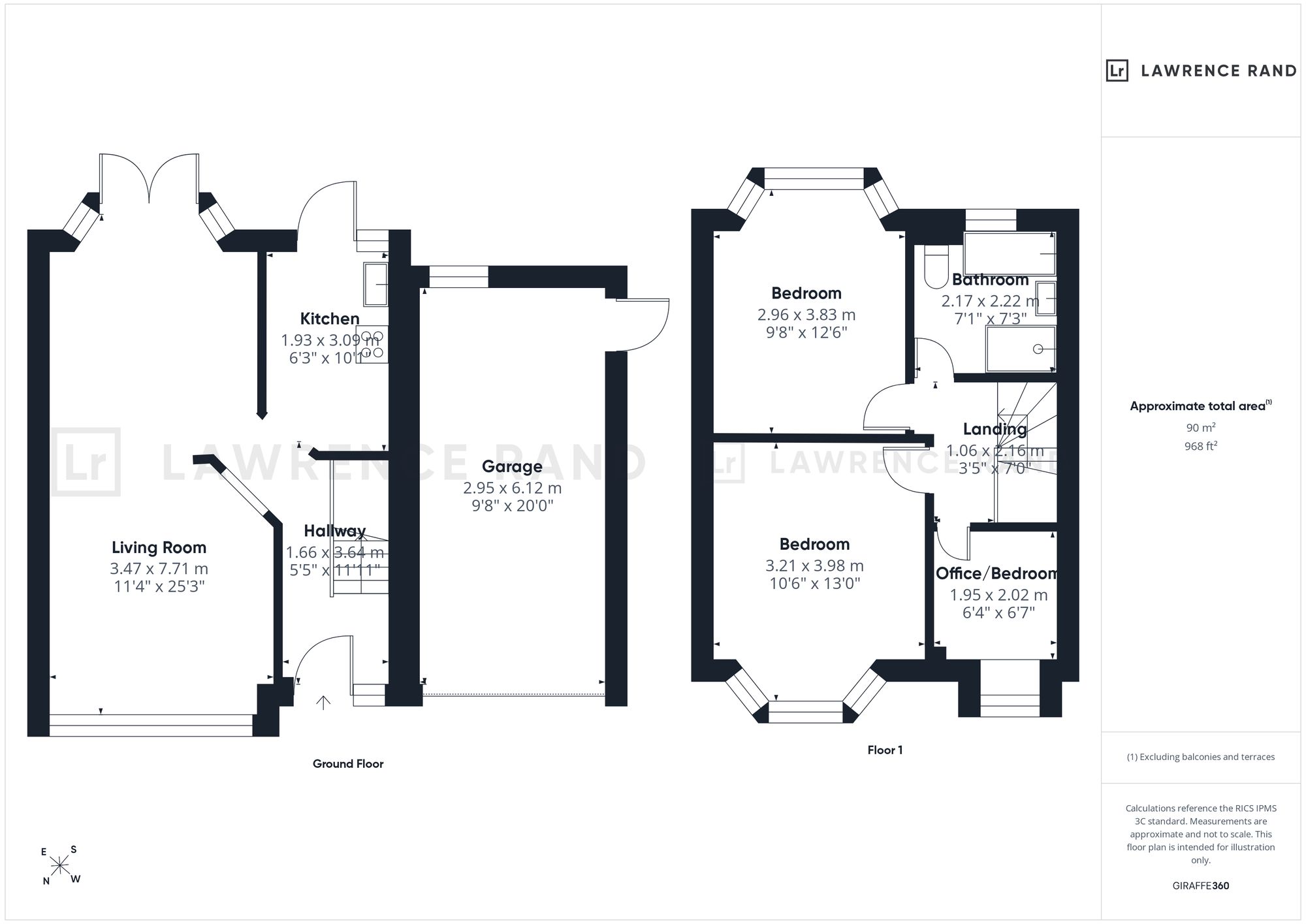 174 Castle Road, Northolt floorplan