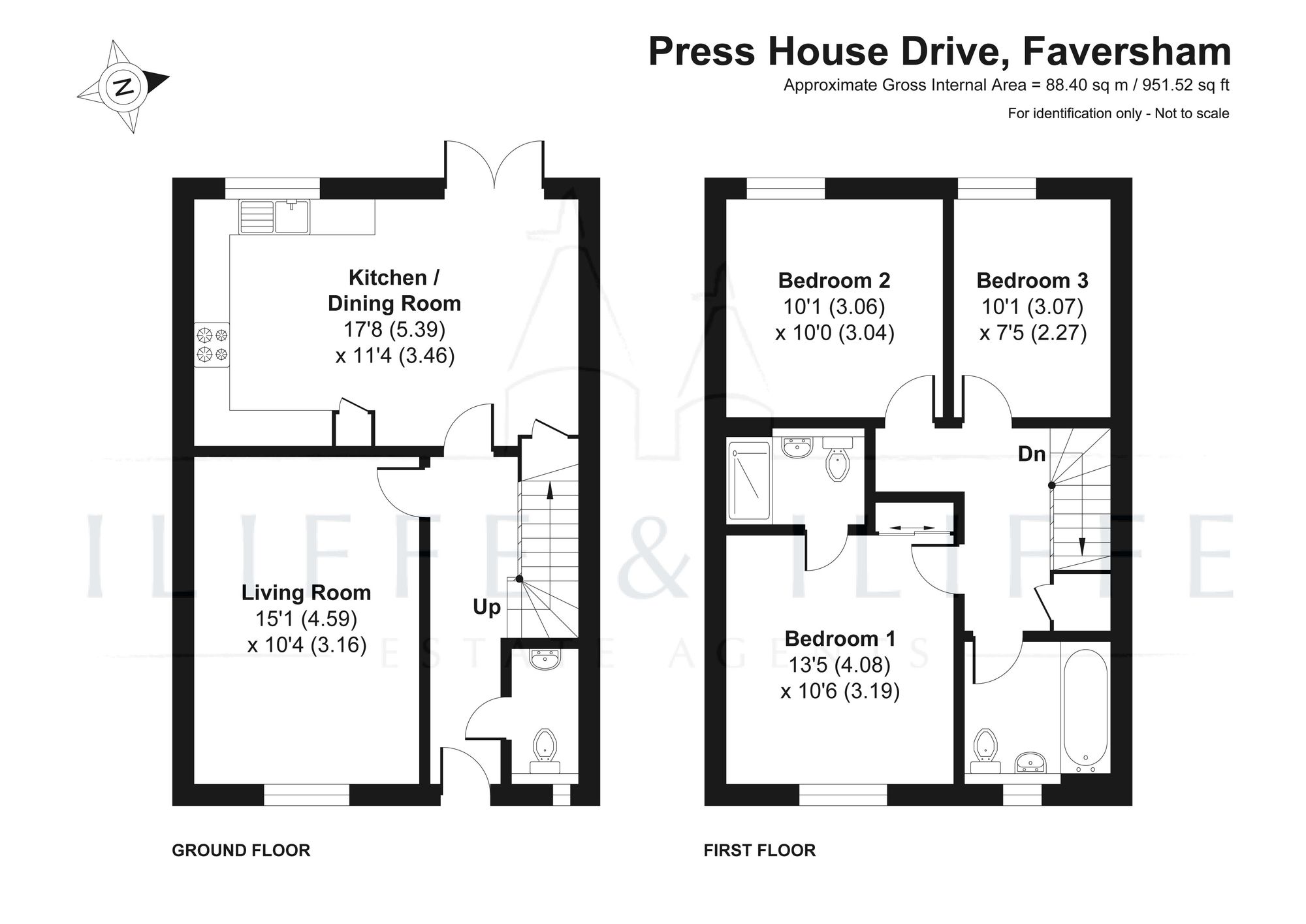 14 Press House Drive, Faversham floorplan