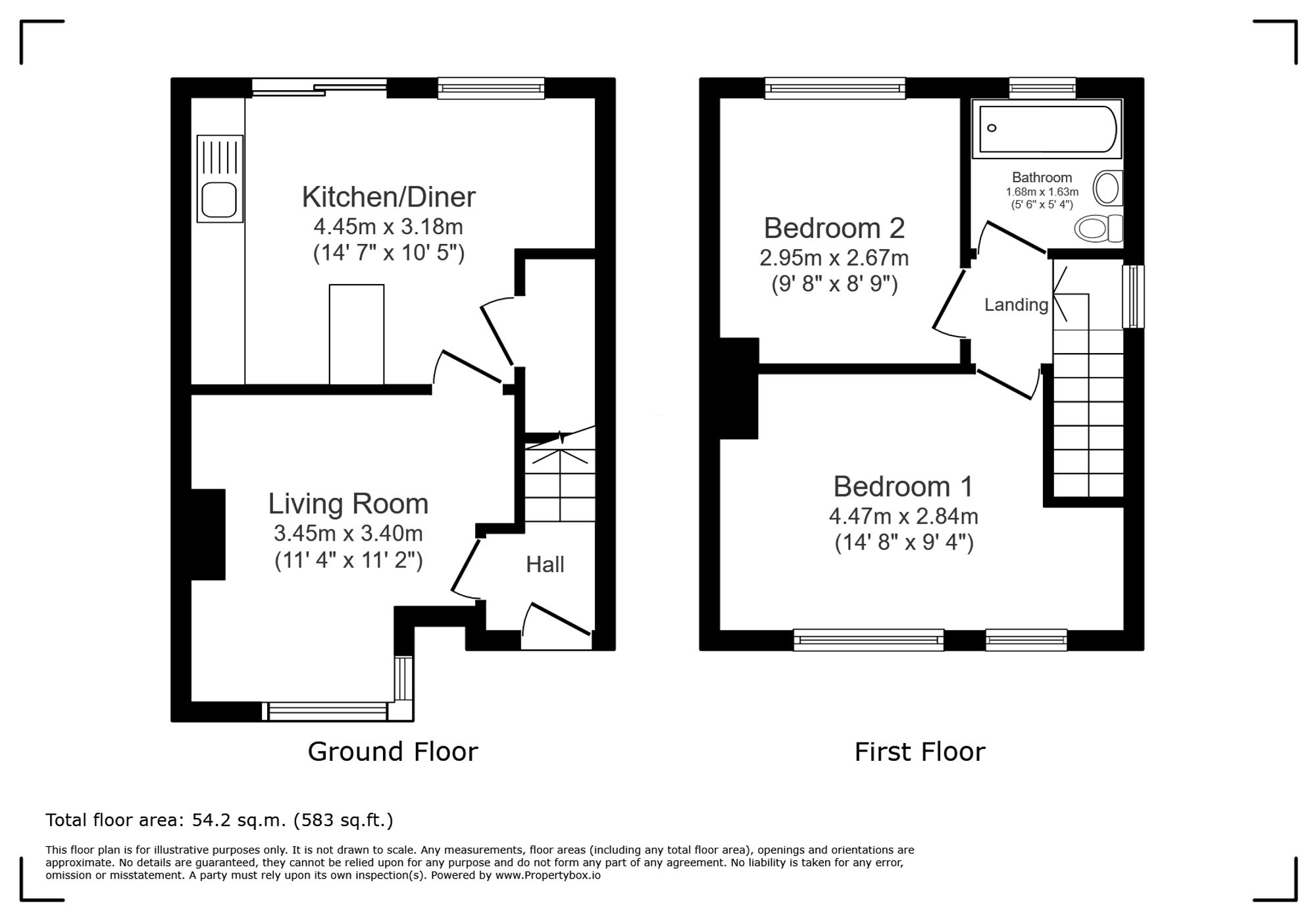 12 Eastfield Avenue, Manchester floorplan