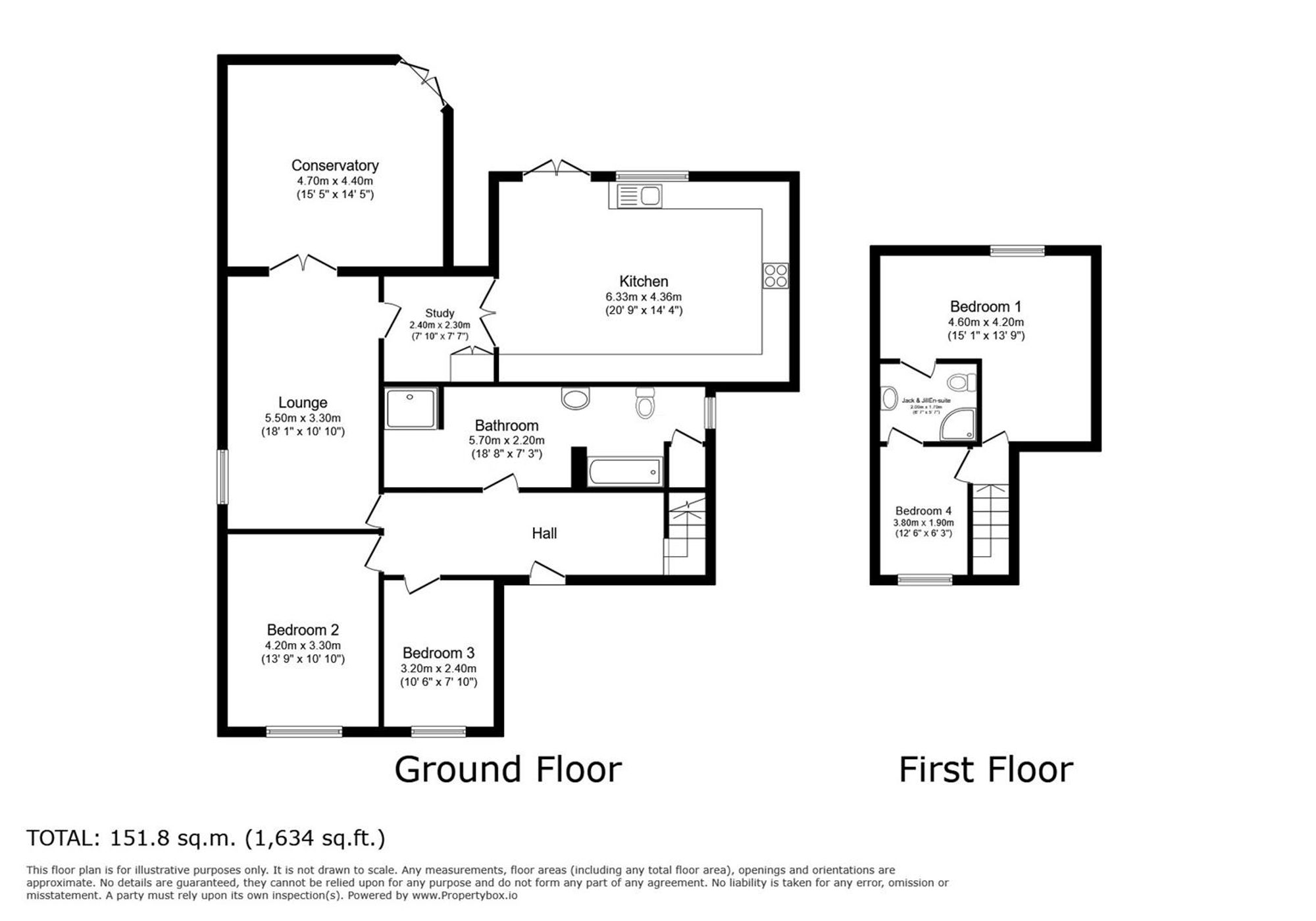 19 Maes Gweryl, Conwy floorplan
