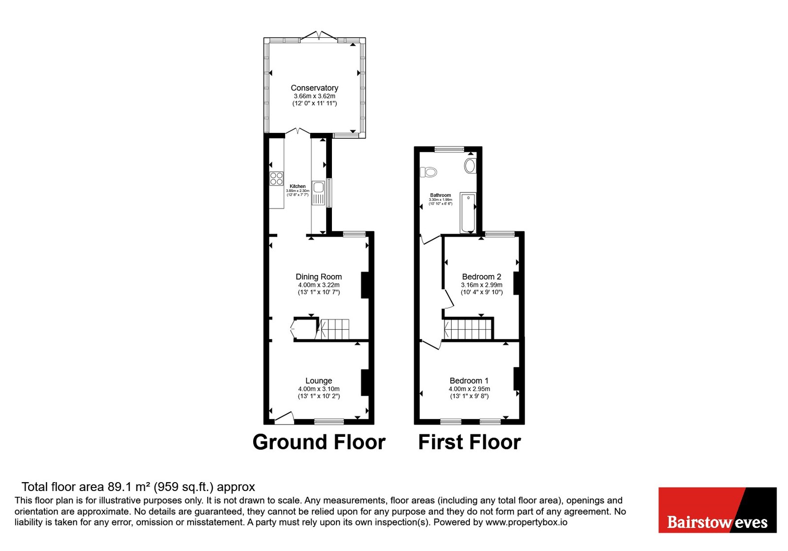 34, Castle Road, Essex floorplan