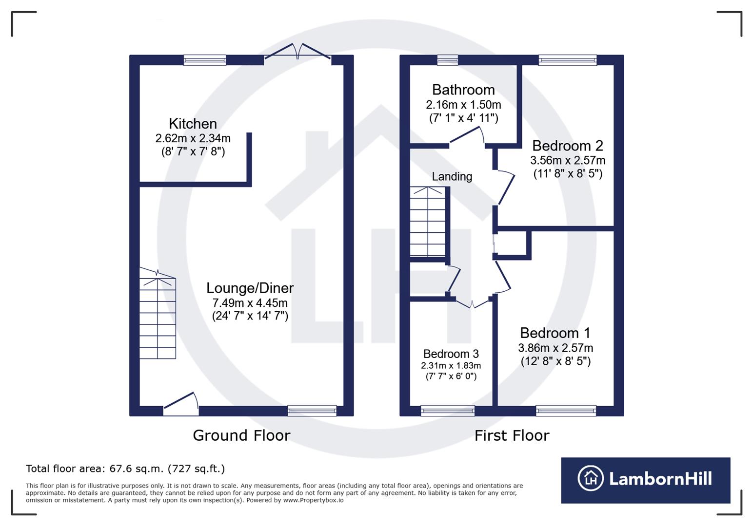 55, Merleburgh Drive, Sittingbourne floorplan
