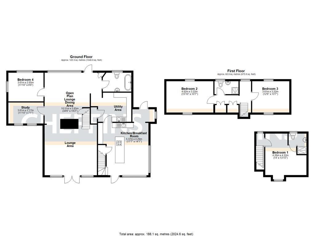 The Coach House, Mepal Road, Witcham floorplan