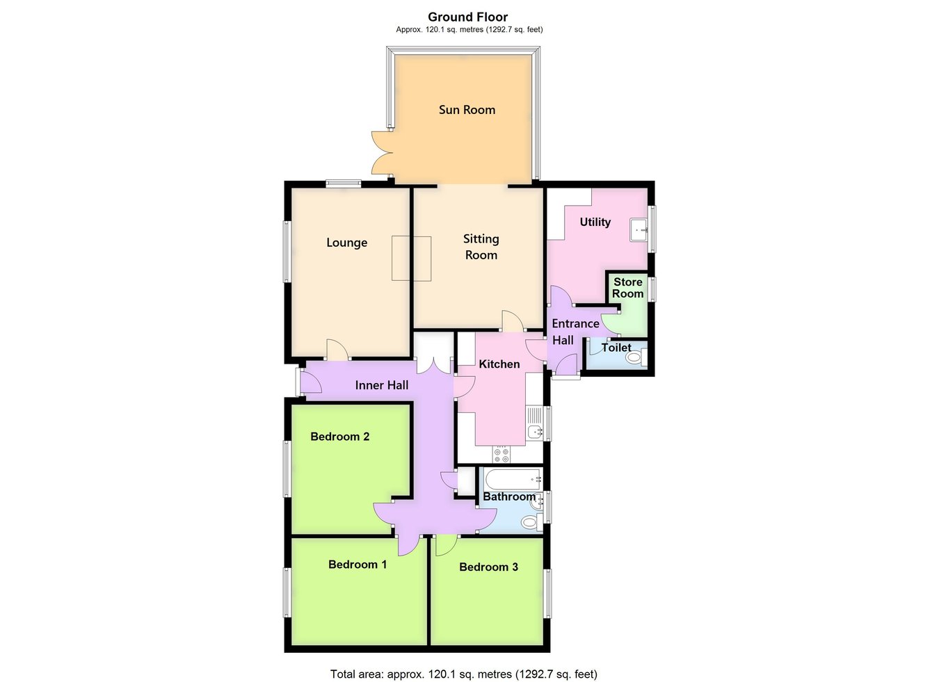 3 Grange Farm, Dowdyke, Boston floorplan
