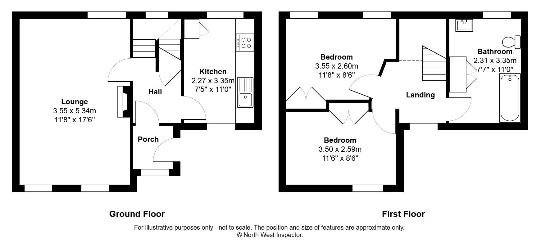 Low Laning, Laning, Sedbergh floorplan