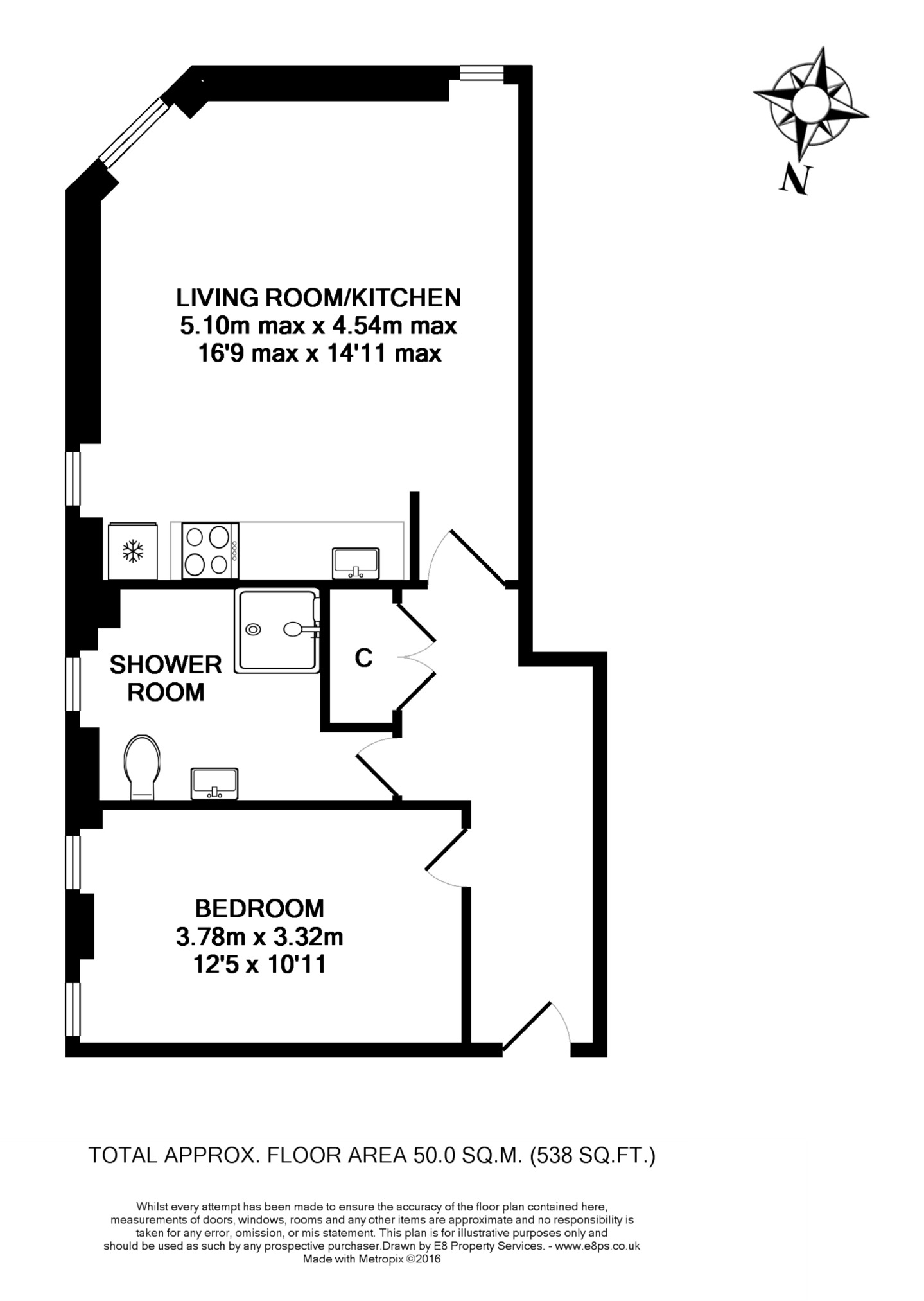 1 Bedrooms Flat to rent in New Inn Hall Street, Oxford OX1