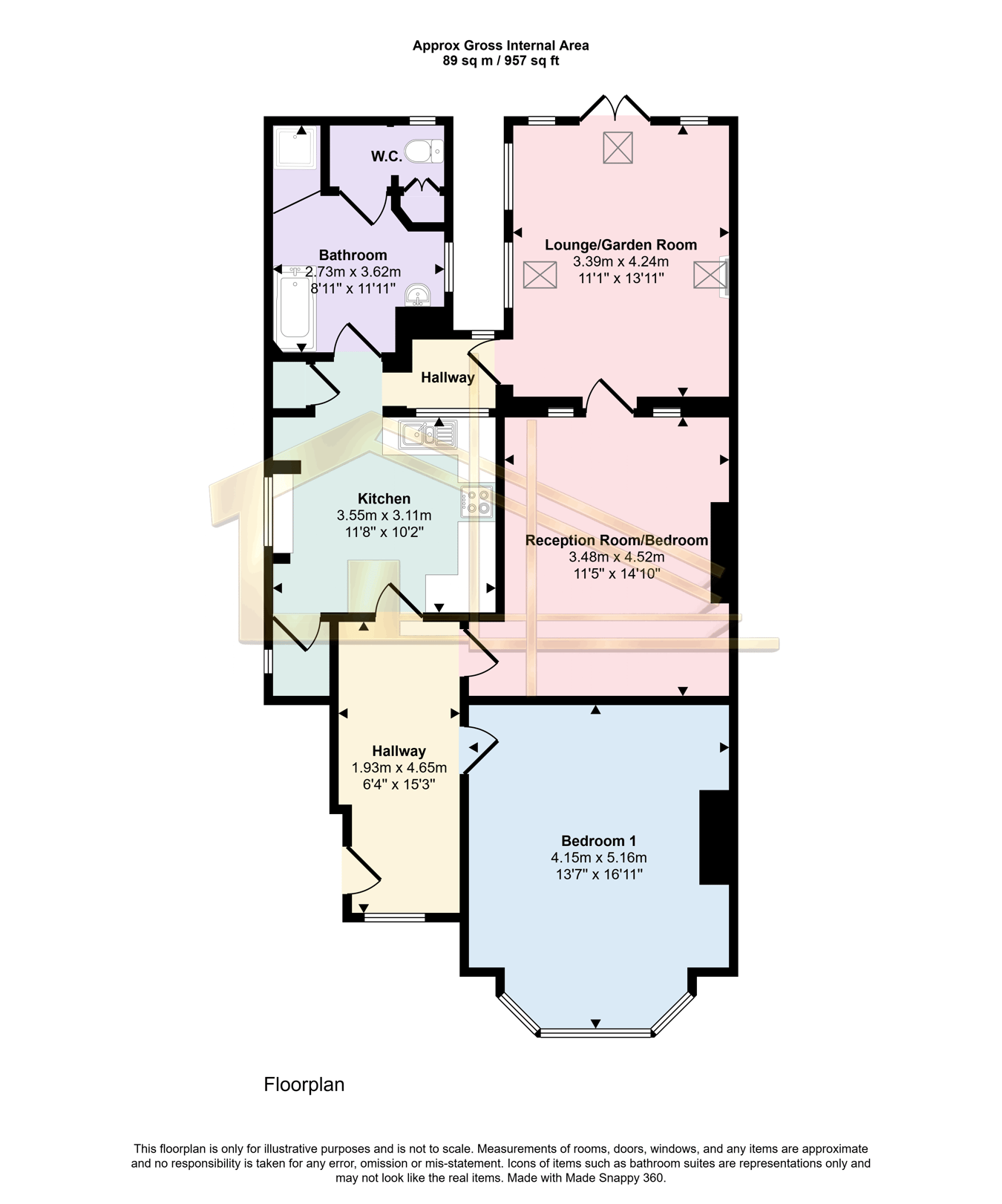 34, Amherst Road, Bexhill-on-Sea floorplan