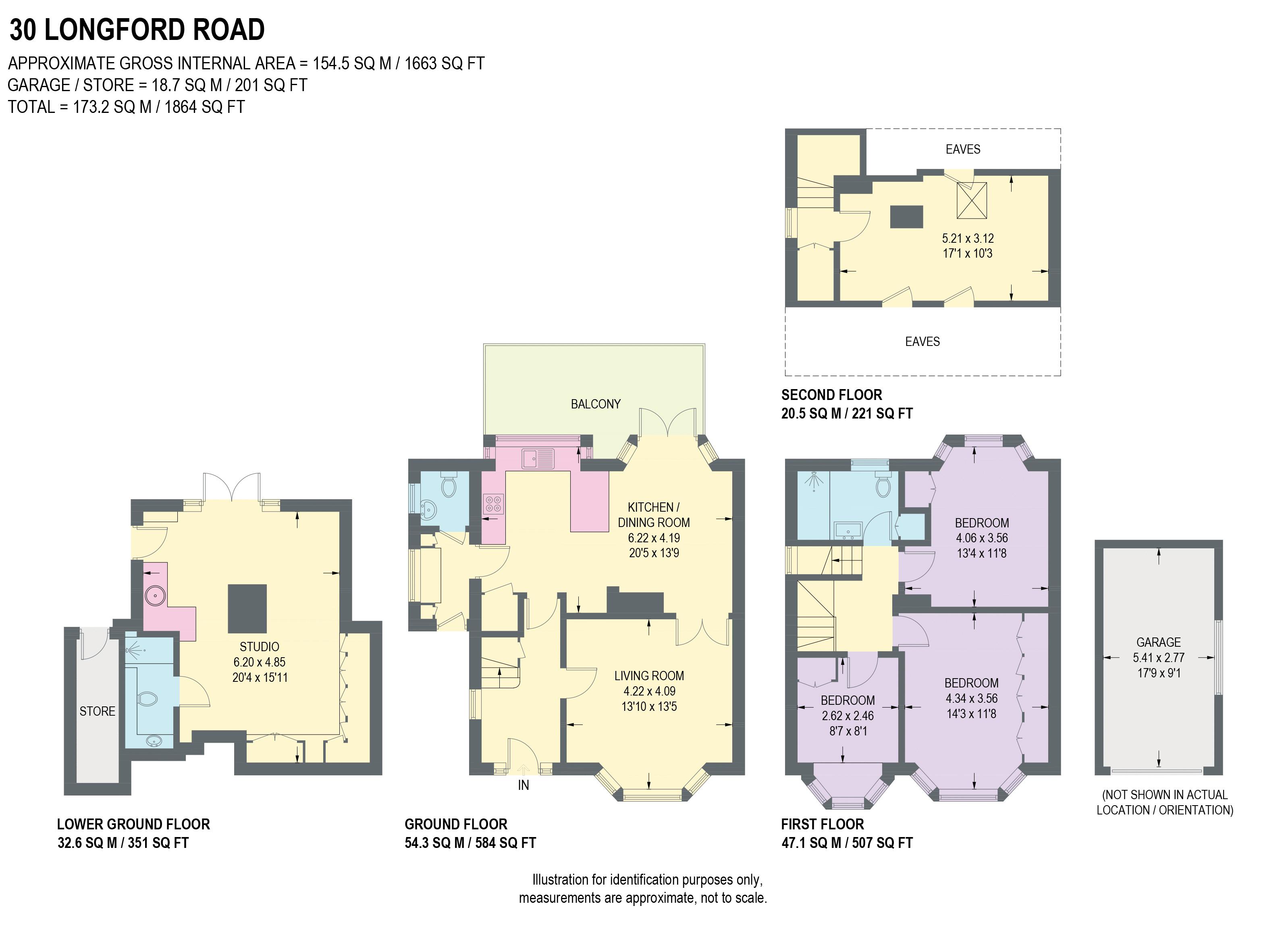 30, Longford Road, Sheffield floorplan