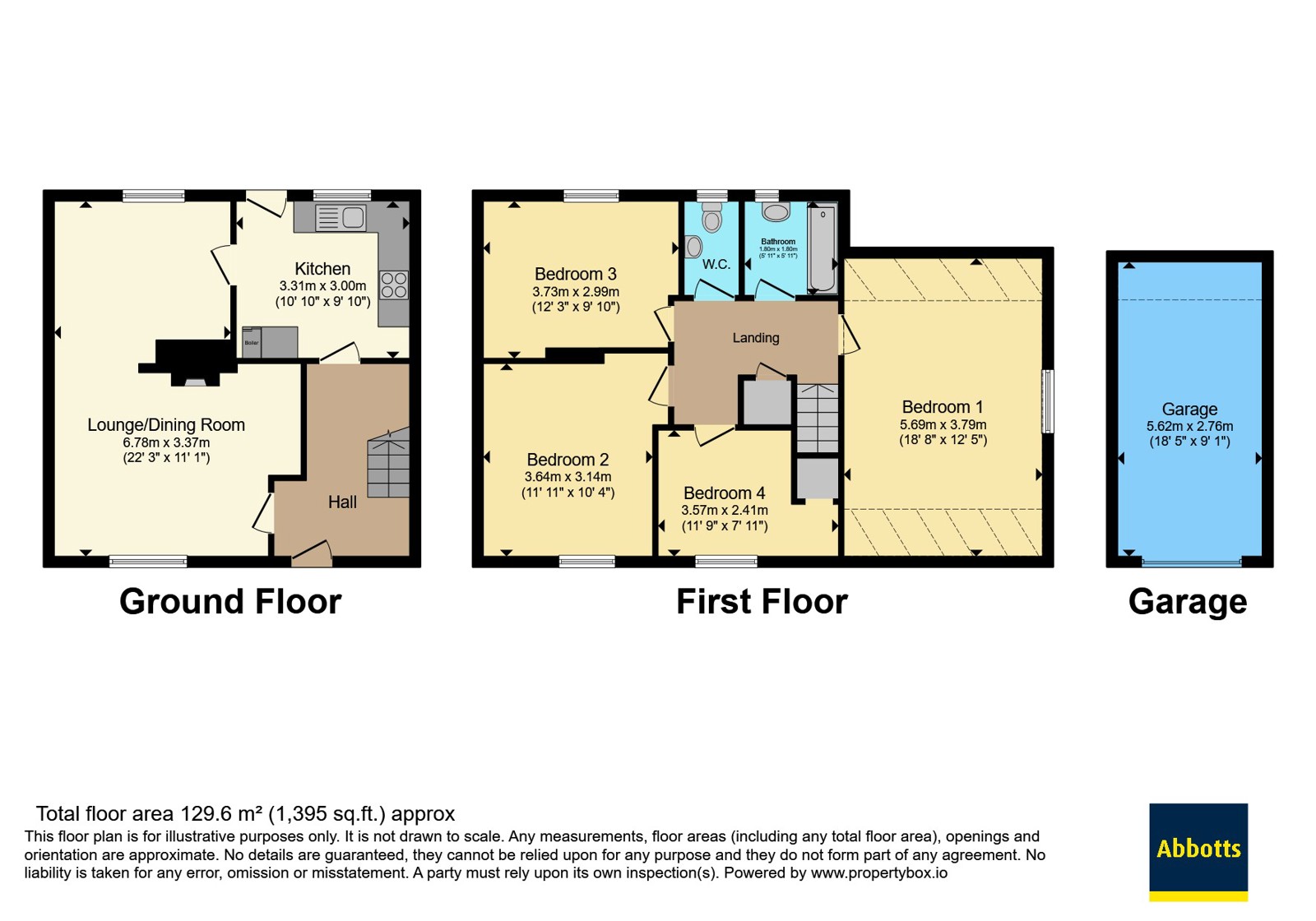 13, The Street, Dereham floorplan