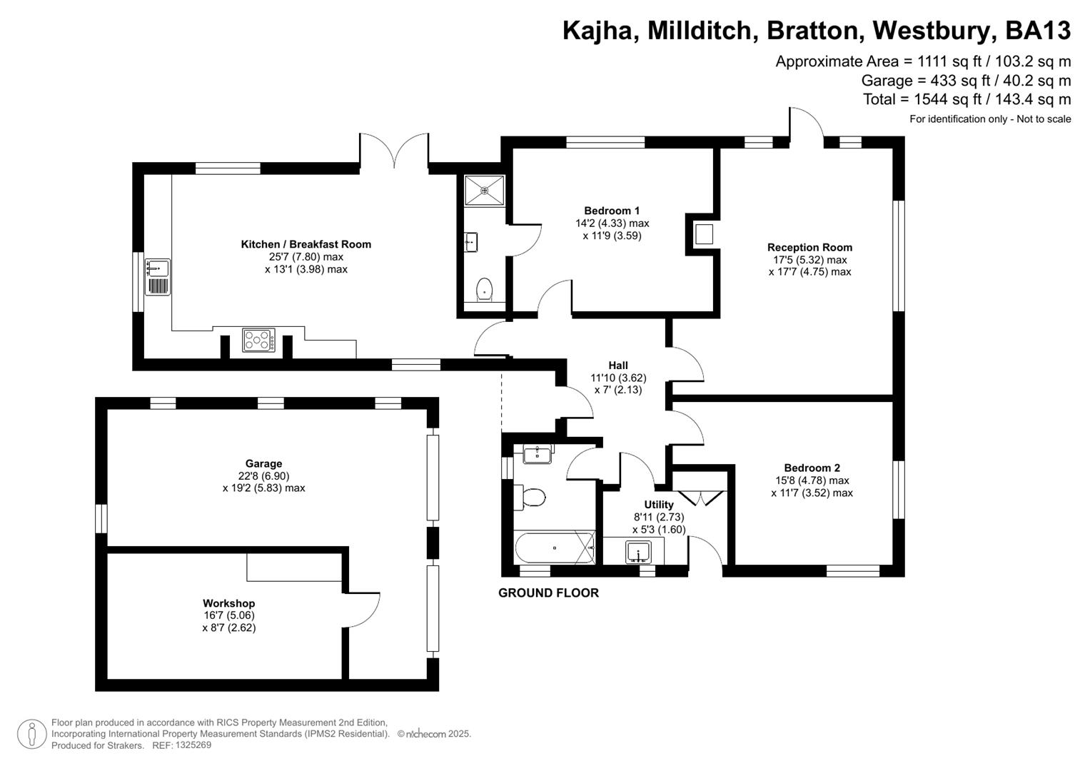 Kajha, Millditch, Bratton floorplan