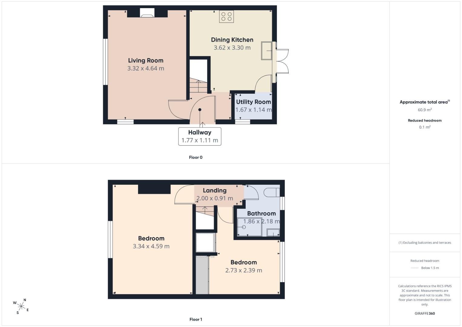 19, South Hill Drive, Bingley floorplan