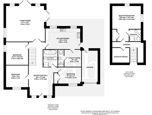 Spring Haven,, Watchfield, Highbridge floorplan