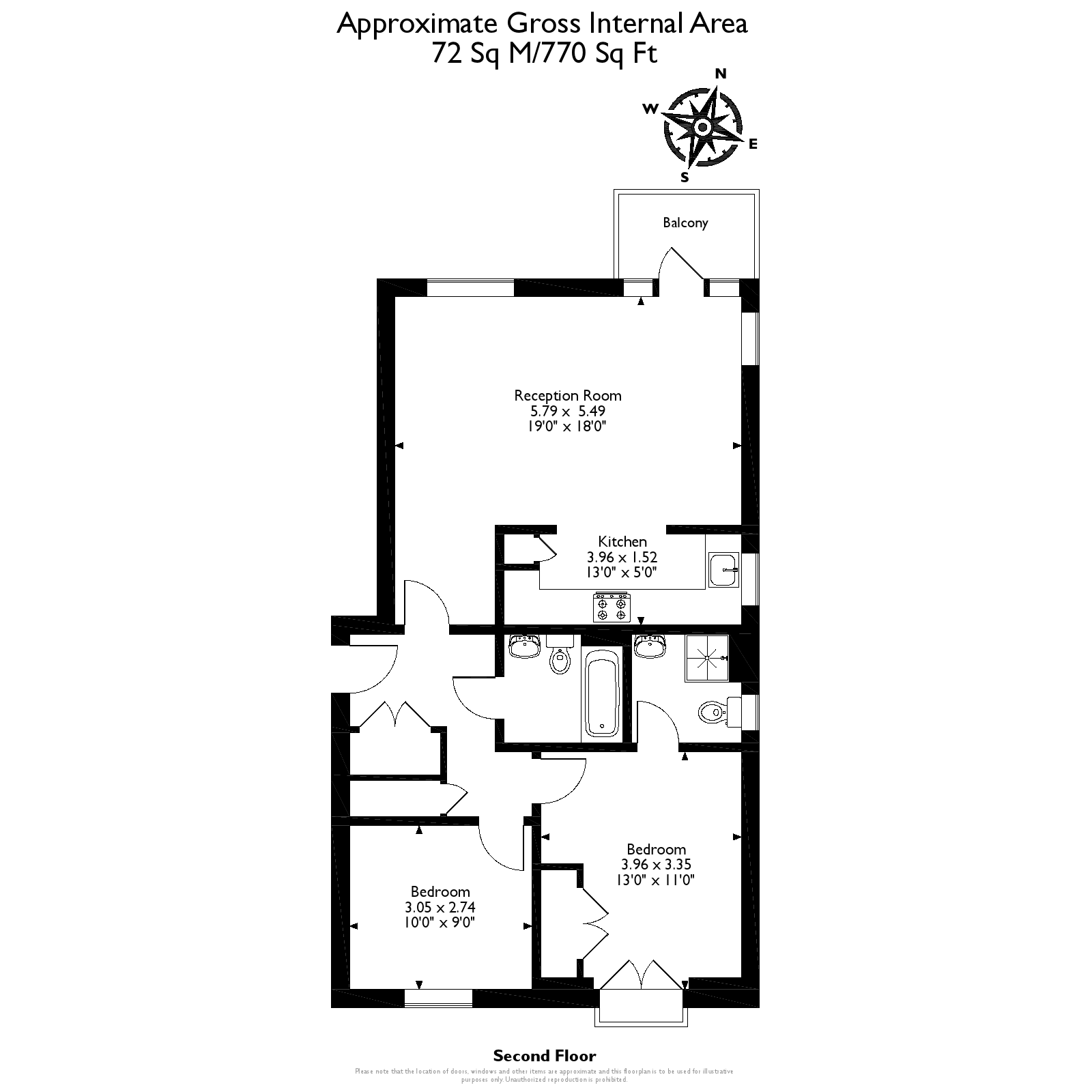 2 Bedrooms Flat to rent in Fairwater Drive, Shepperton TW17