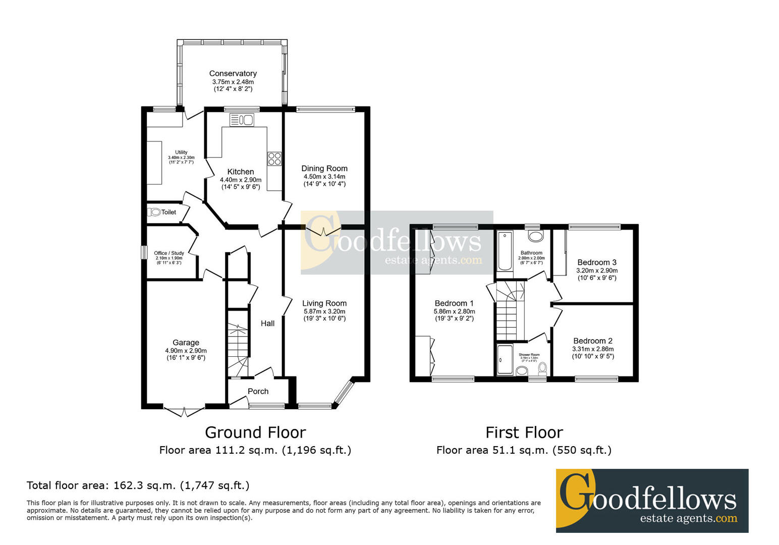 244, Western Way, Newcastle Upon Tyne floorplan