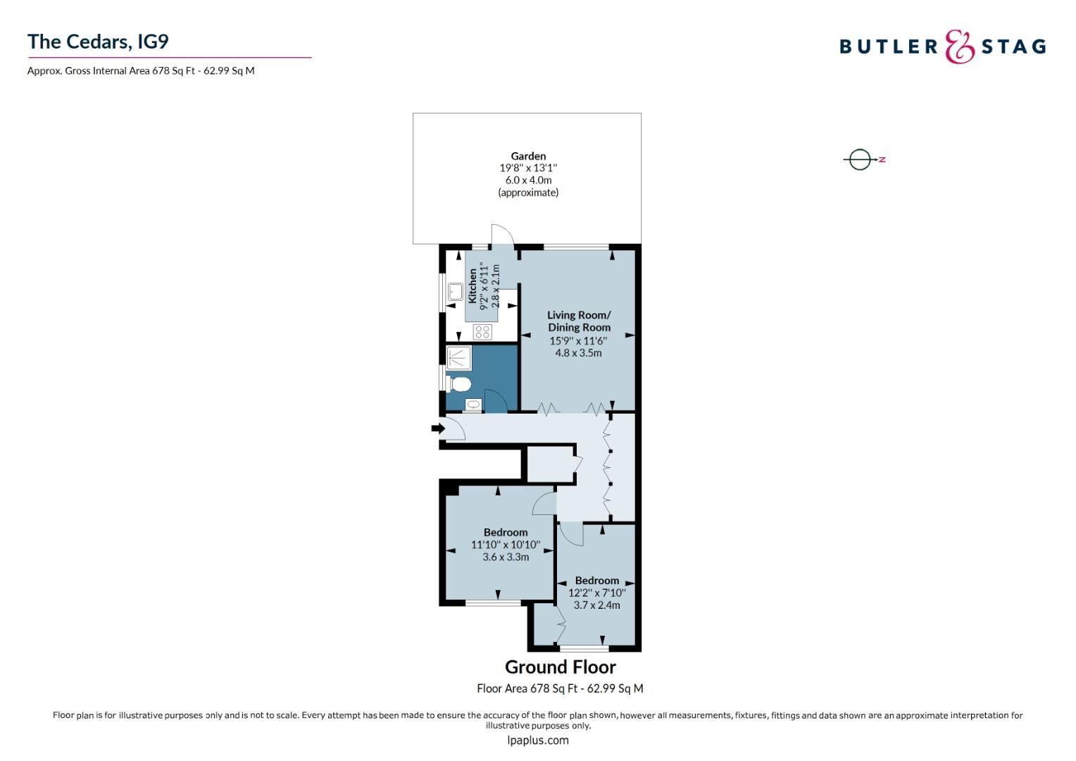 The Cedars, Buckhurst Hill IG9, 2 bedroom flat for sale 61585634