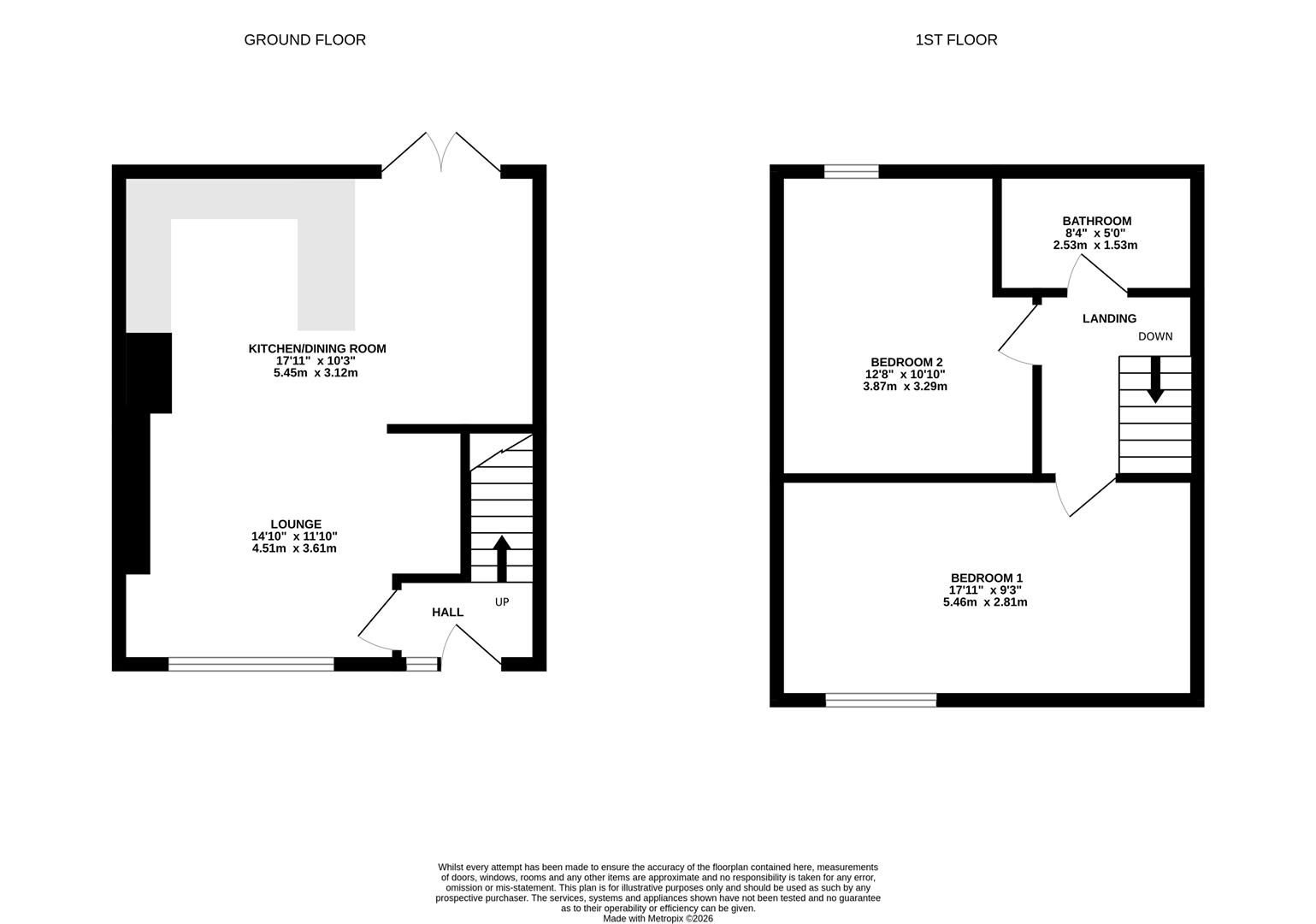 69, Stornaway Square, Hull floorplan