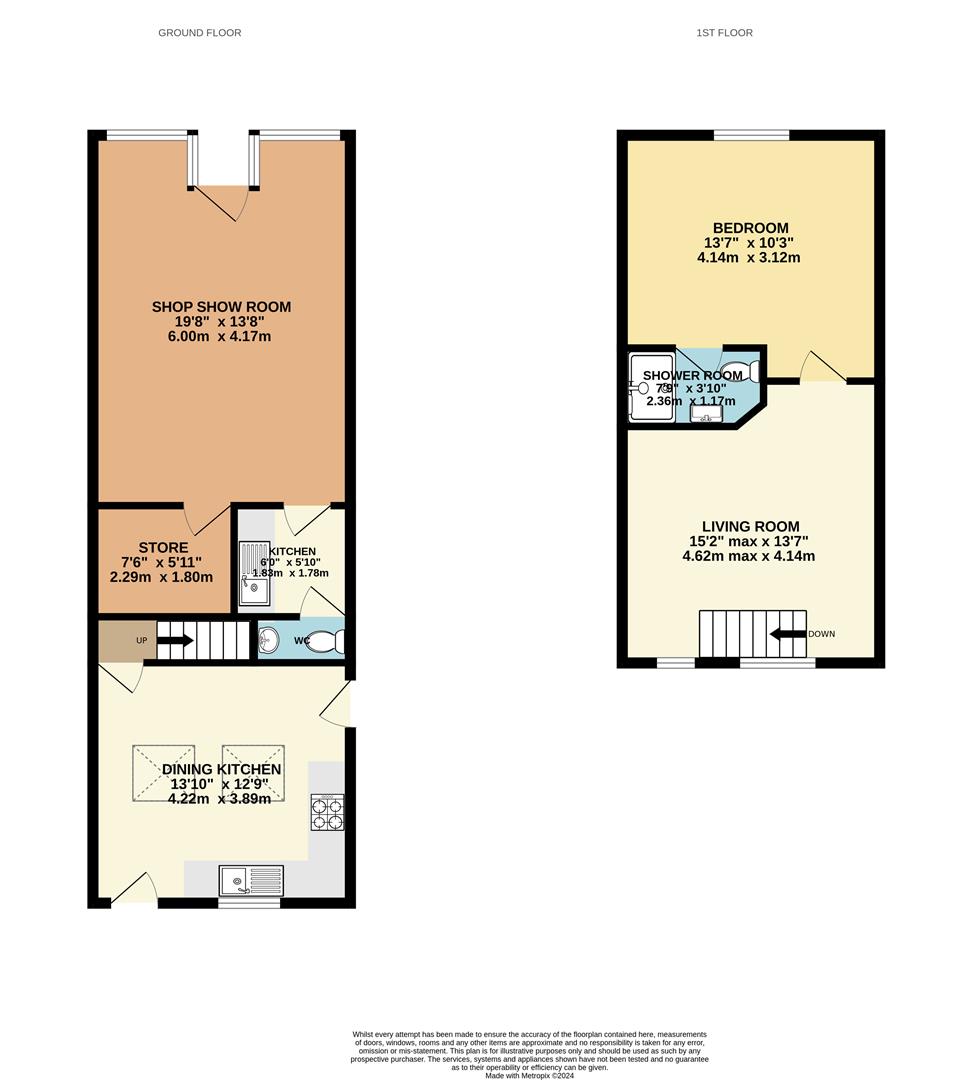 66a, Market Street, New MIlls floorplan
