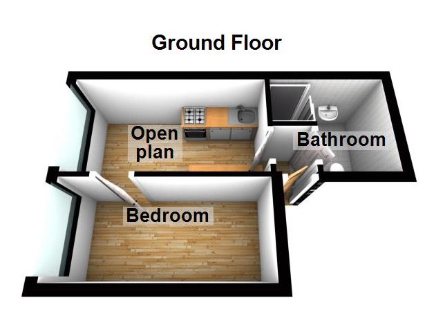 Flat 6 5-6  Clifton Place, Nottinghamshire floorplan
