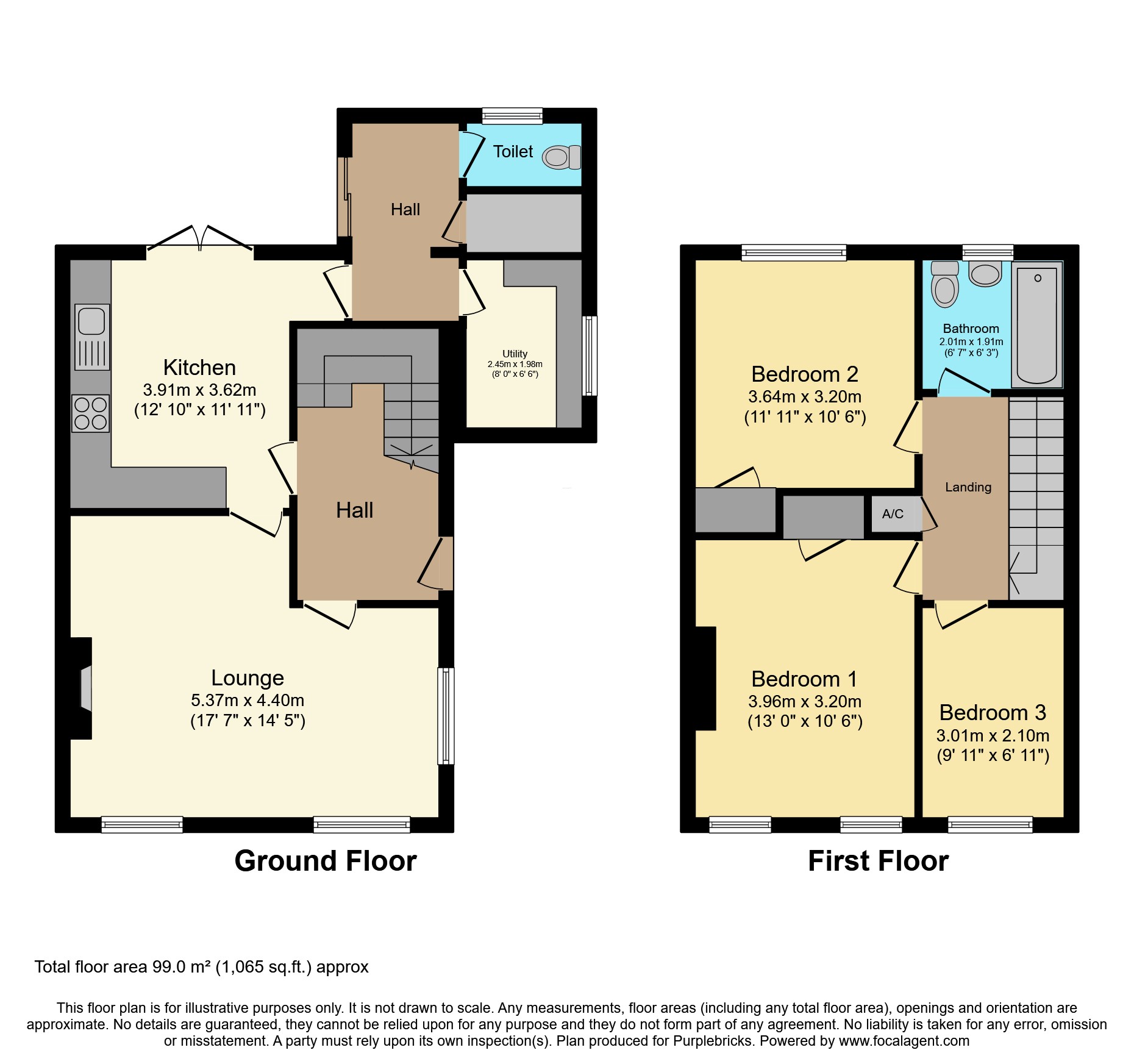 5, Duke Street, Wrexham floorplan