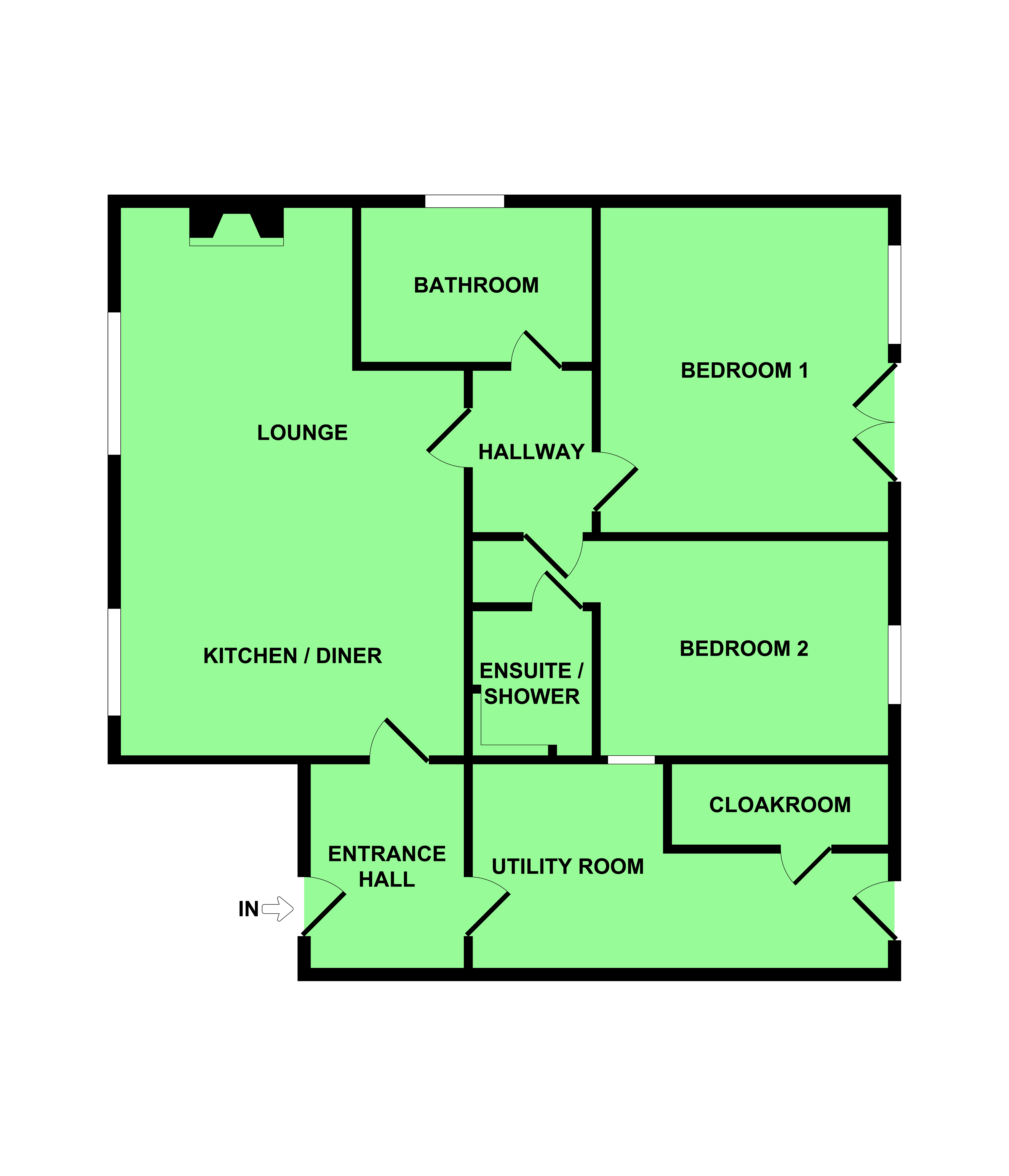27, Ranworth Drive, Great Yarmouth floorplan