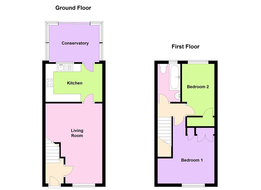 Haslette Way, Up Hatherley, Cheltenham GL51, 2 bedroom terraced house