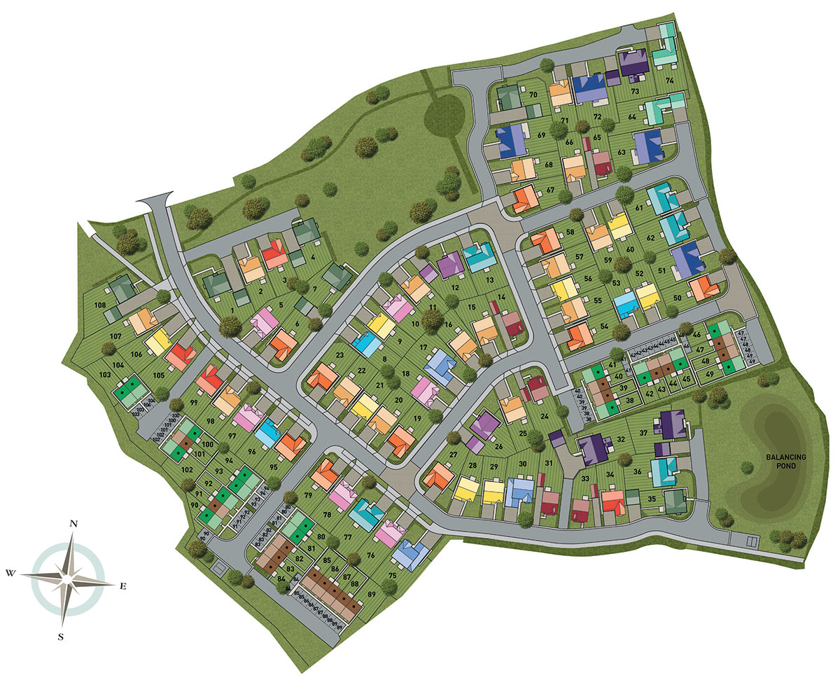 New home, 4 bed detached house for sale in "The Ingleton" at Roes Lane