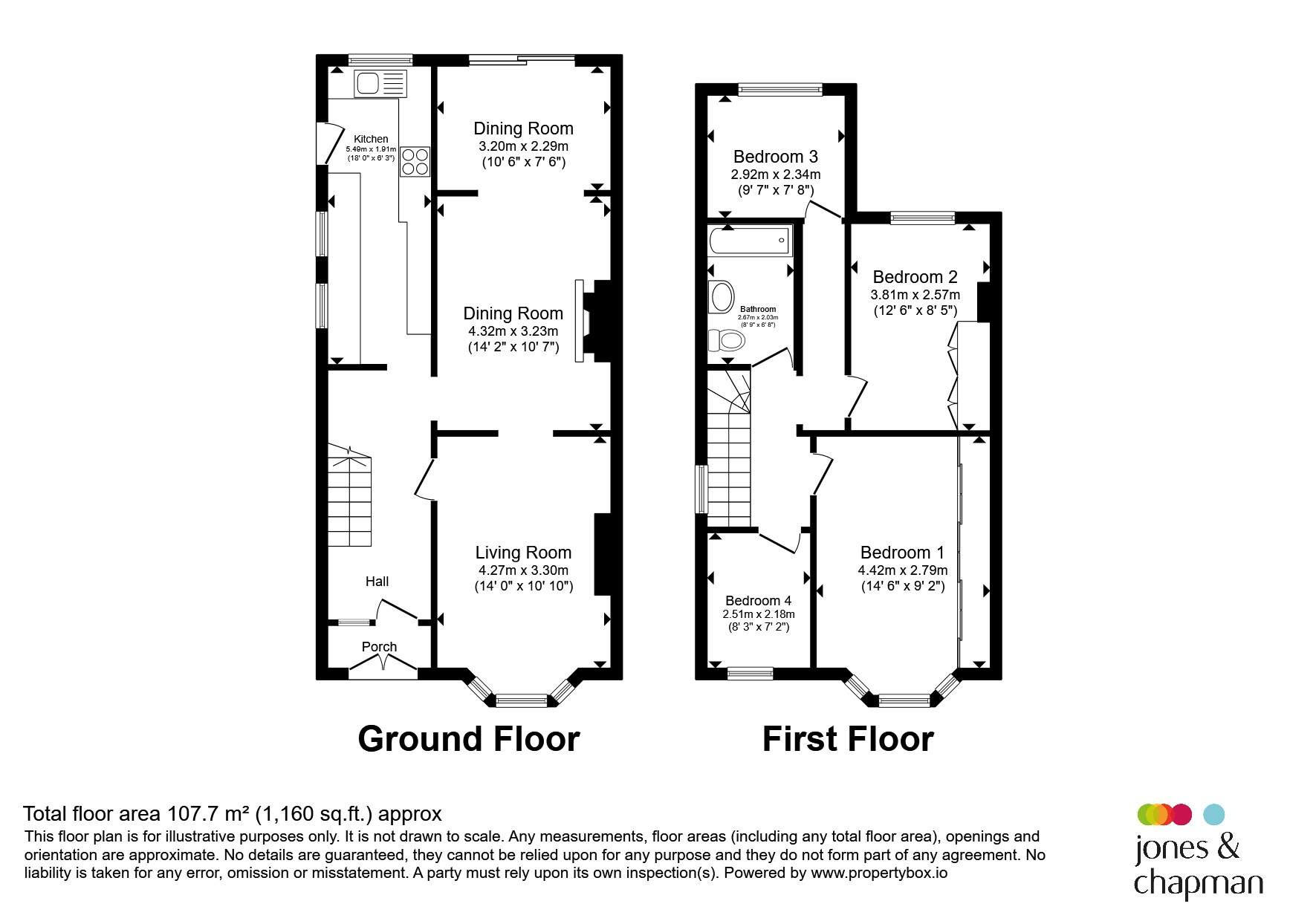 146, Mill Lane, Wirral floorplan